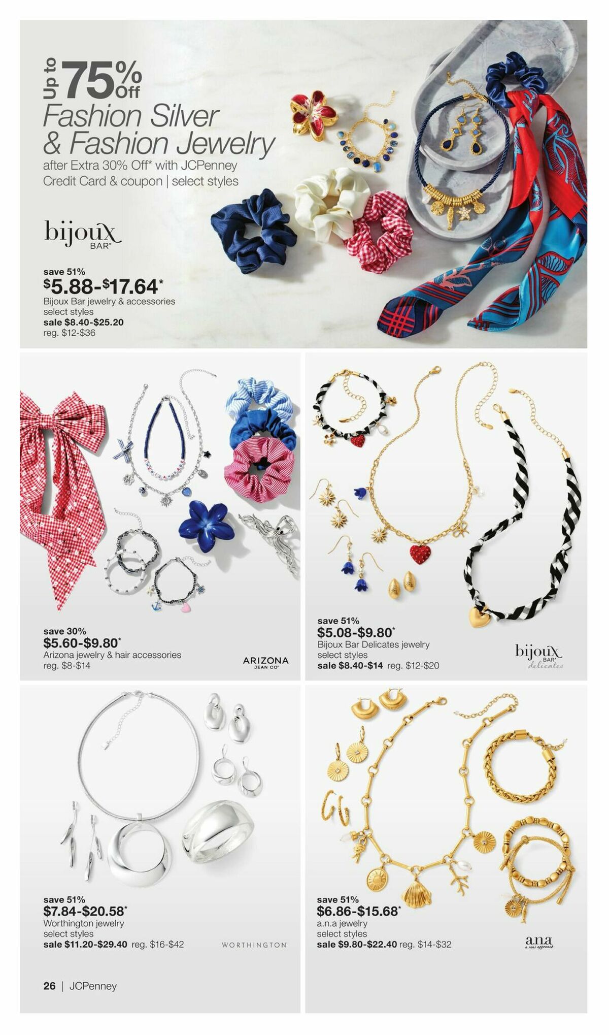 JCPenney Our Biggest Jewelry Sale of the Season Weekly Ad from May 29