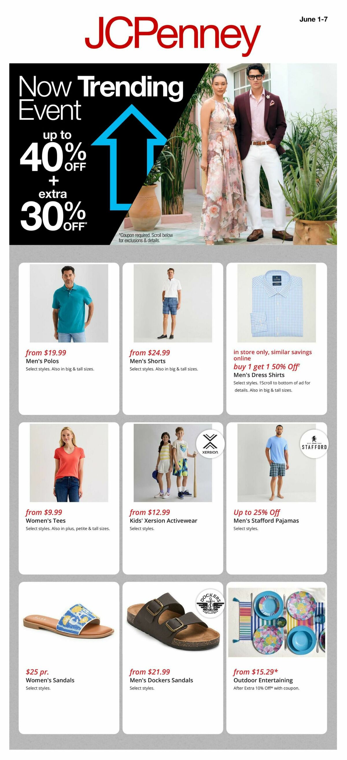 JCPenney Weekly Ad from June 1