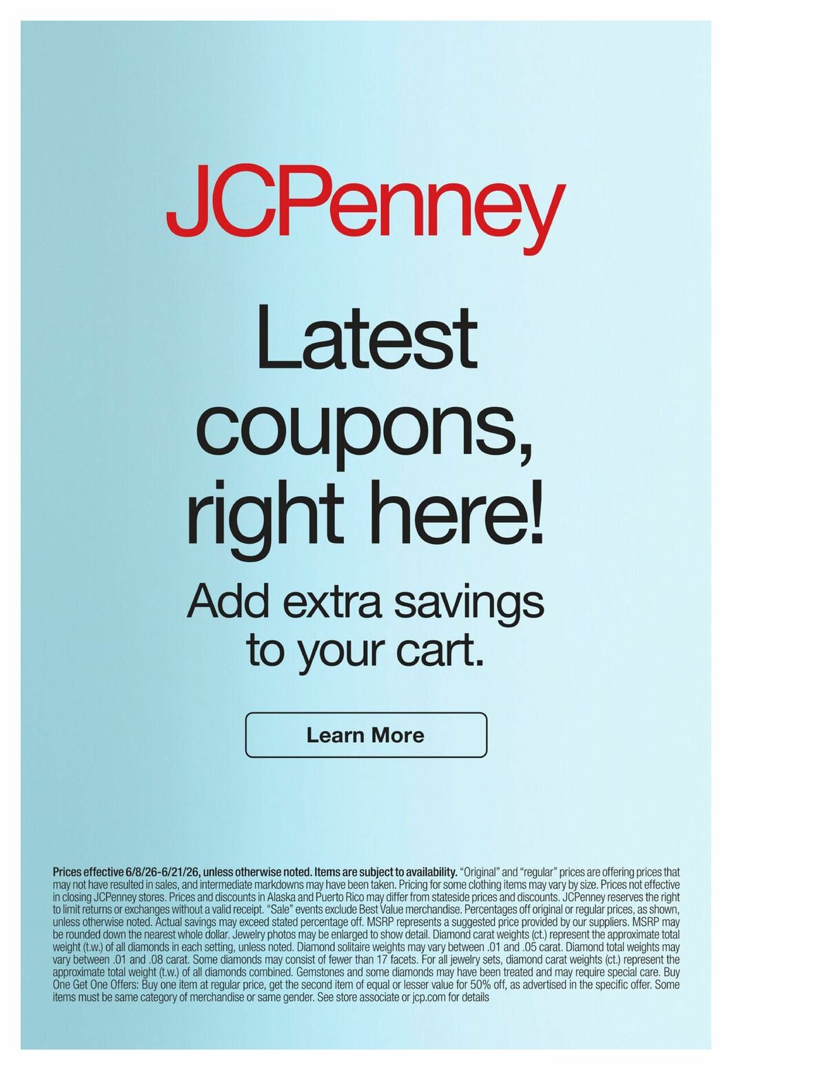 JCPenney Father’s Day Weekly Ad from June 2