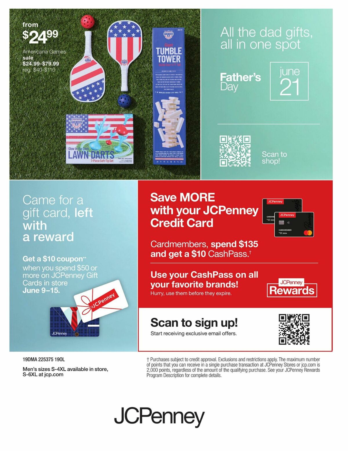 JCPenney Father’s Day Weekly Ad from June 2