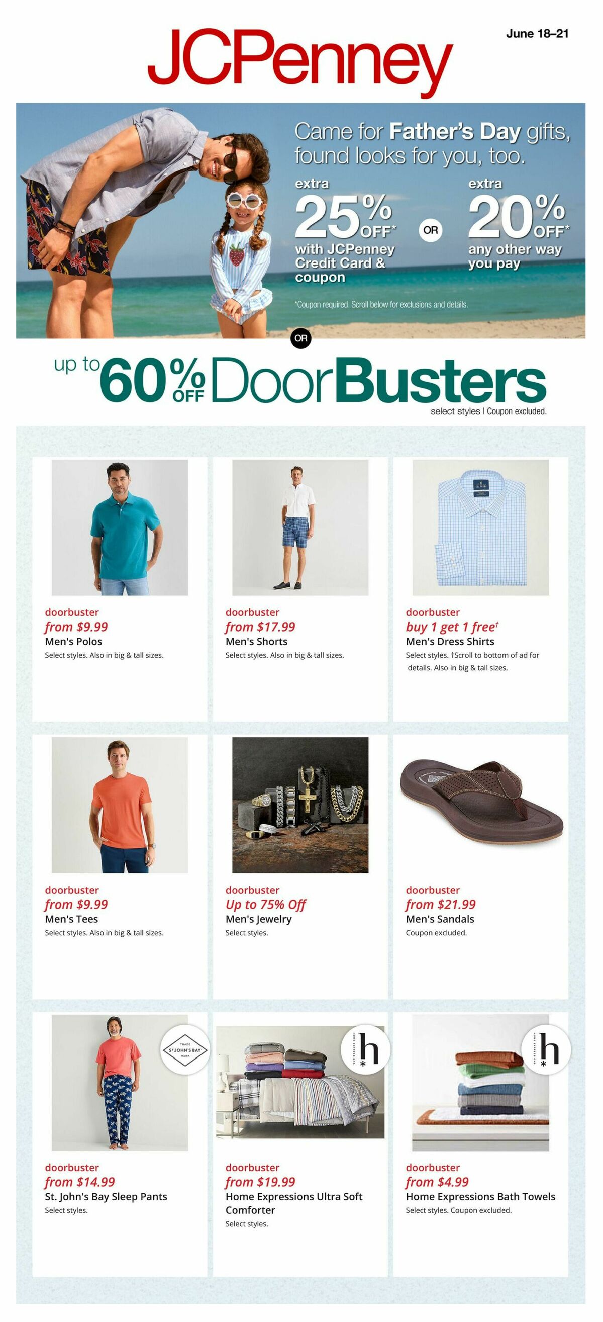 JCPenney Weekly Ad from June 18
