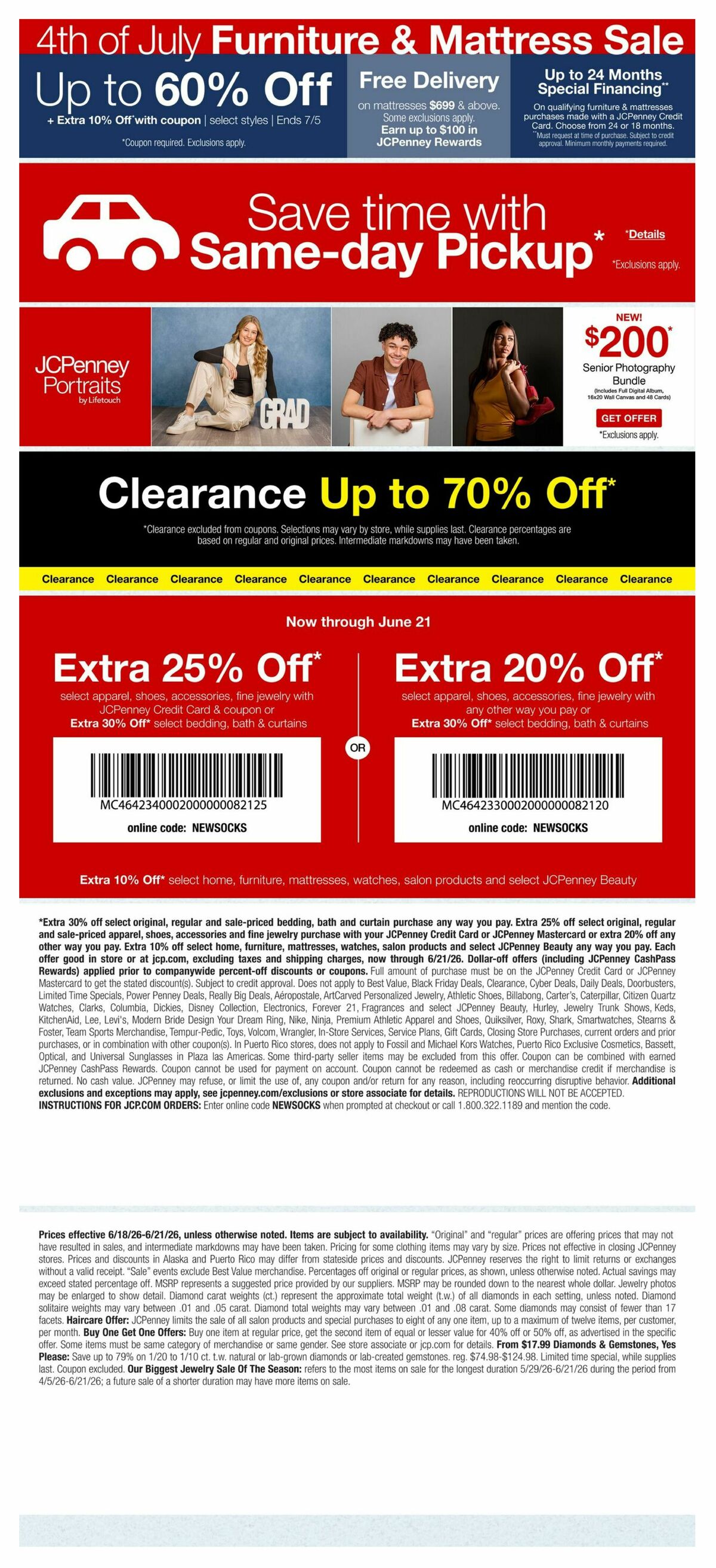 JCPenney Weekly Ad from June 18