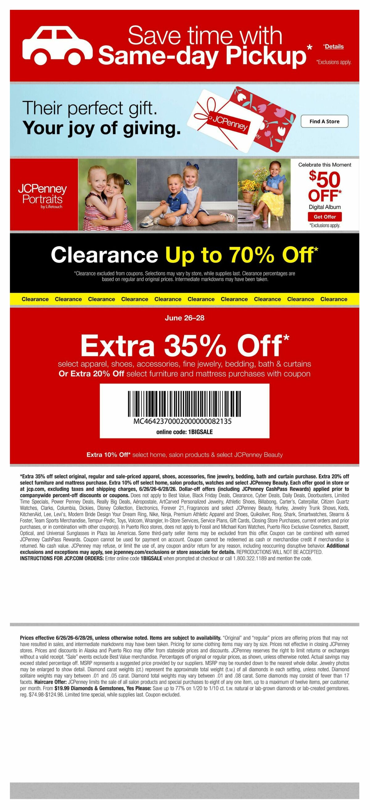 JCPenney Weekly Ad from June 26