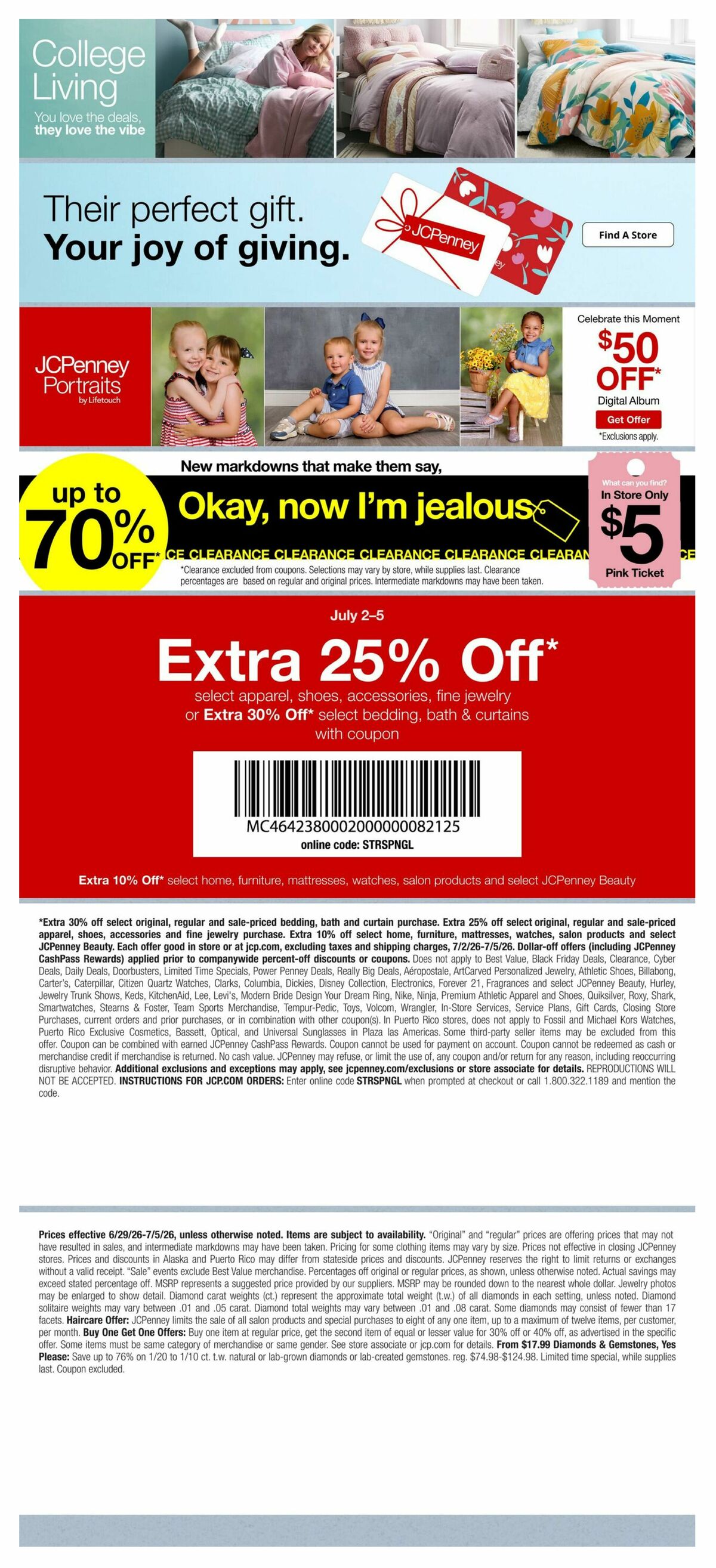 JCPenney Weekly Ad from July 2