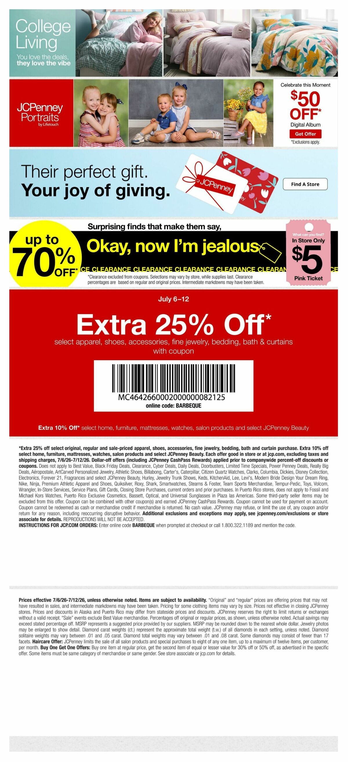 JCPenney Weekly Ad from July 6