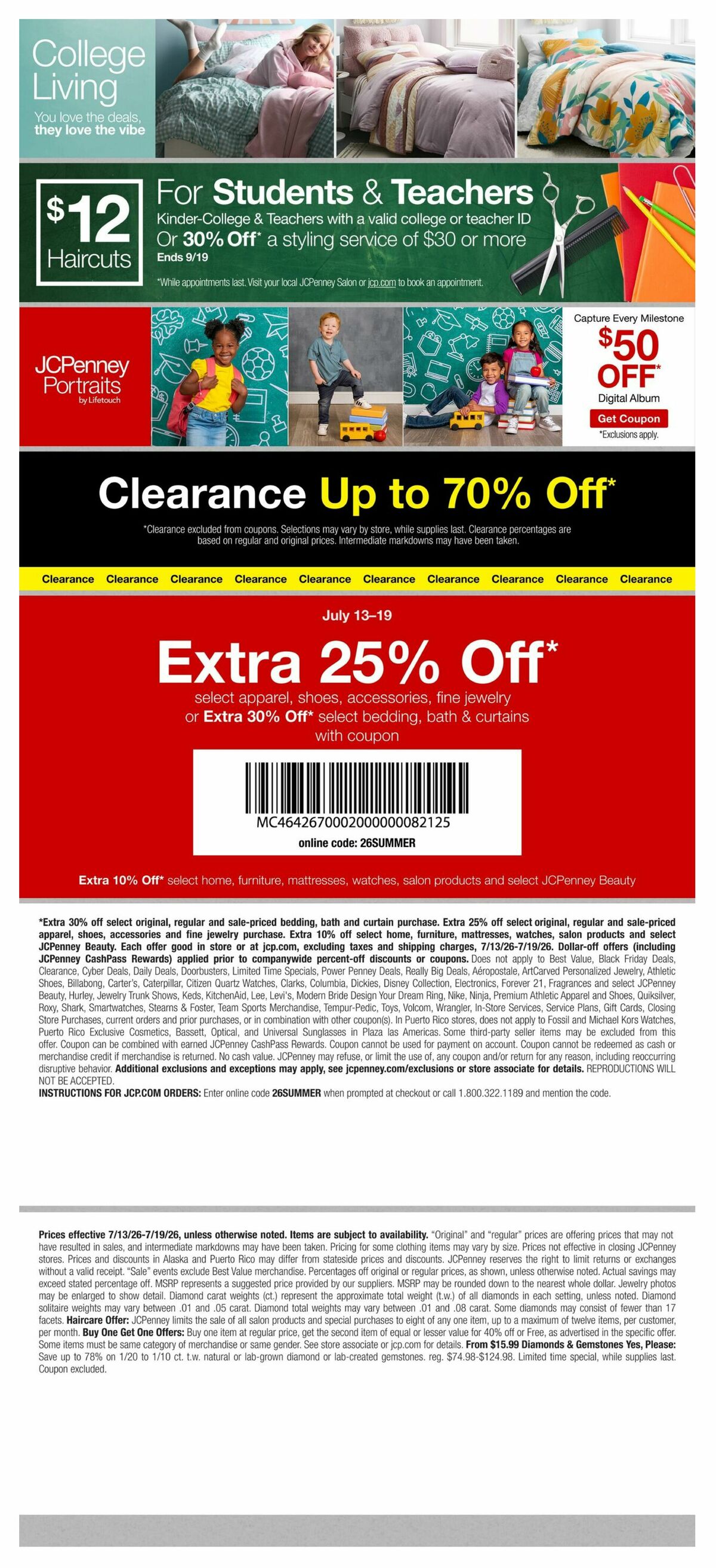 JCPenney Weekly Ad from July 13