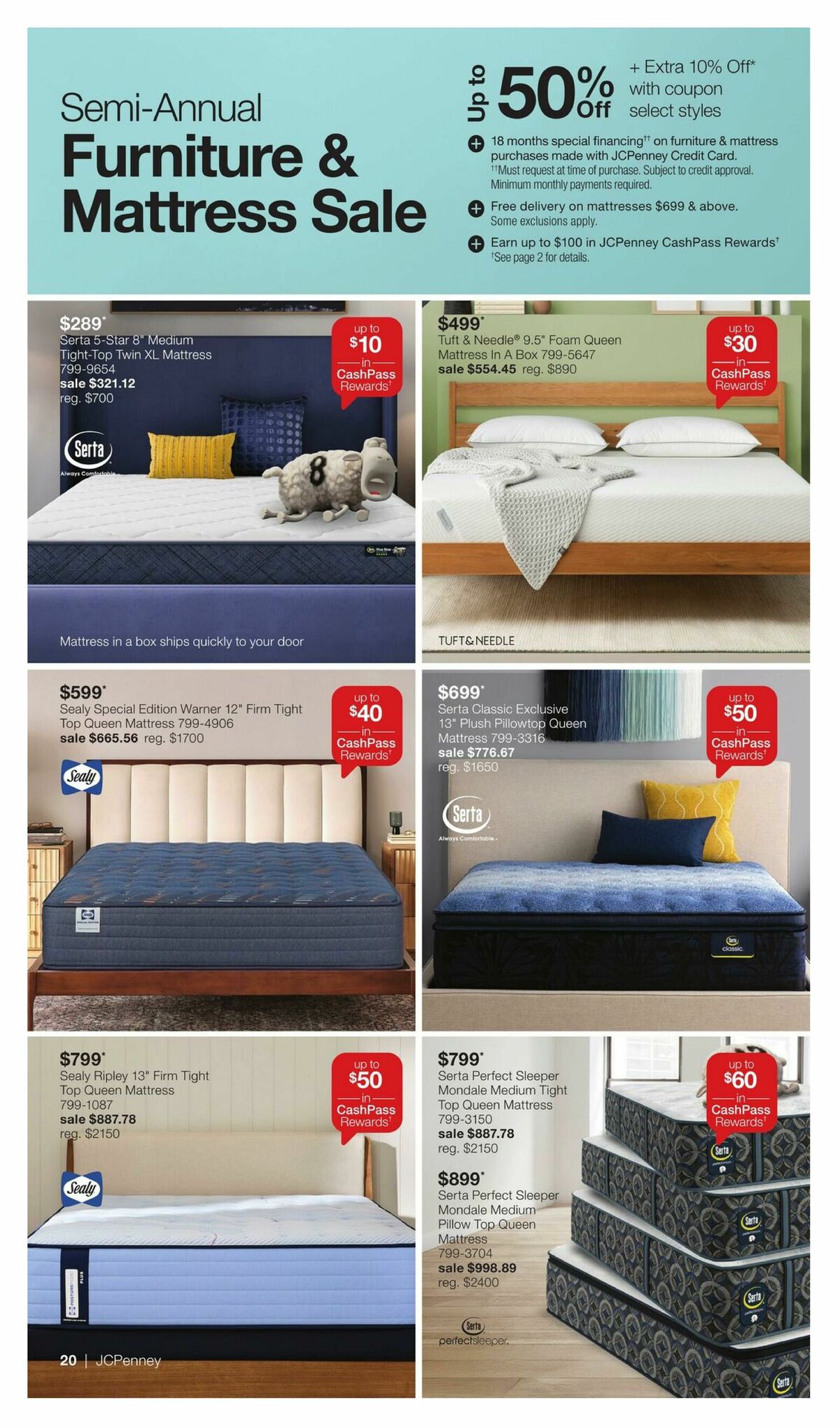 JCPenney Semi-Annual Home Sale Weekly Ad from July 13