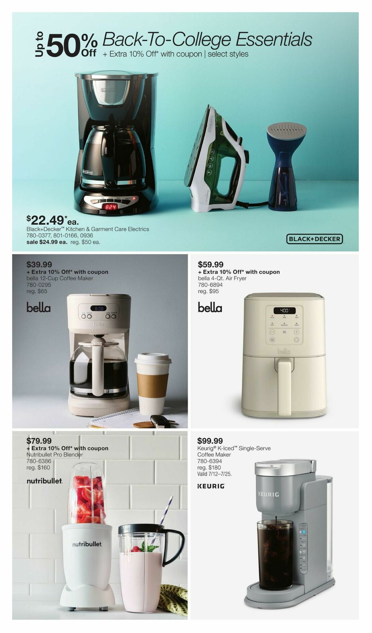 JCPenney Semi-Annual Home Sale Weekly Ad from July 13