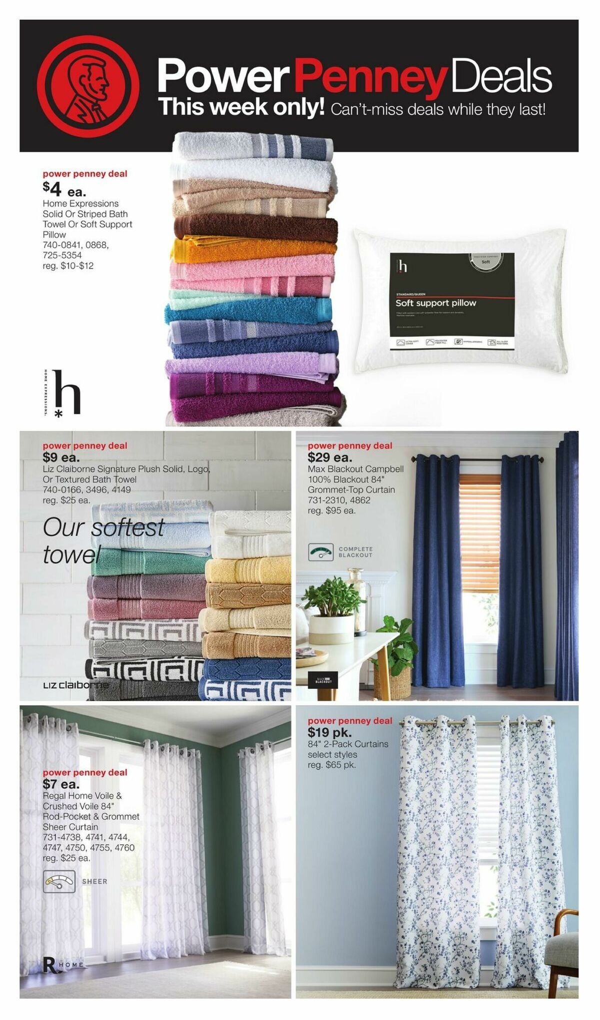 JCPenney Semi-Annual Home Sale Weekly Ad from July 13