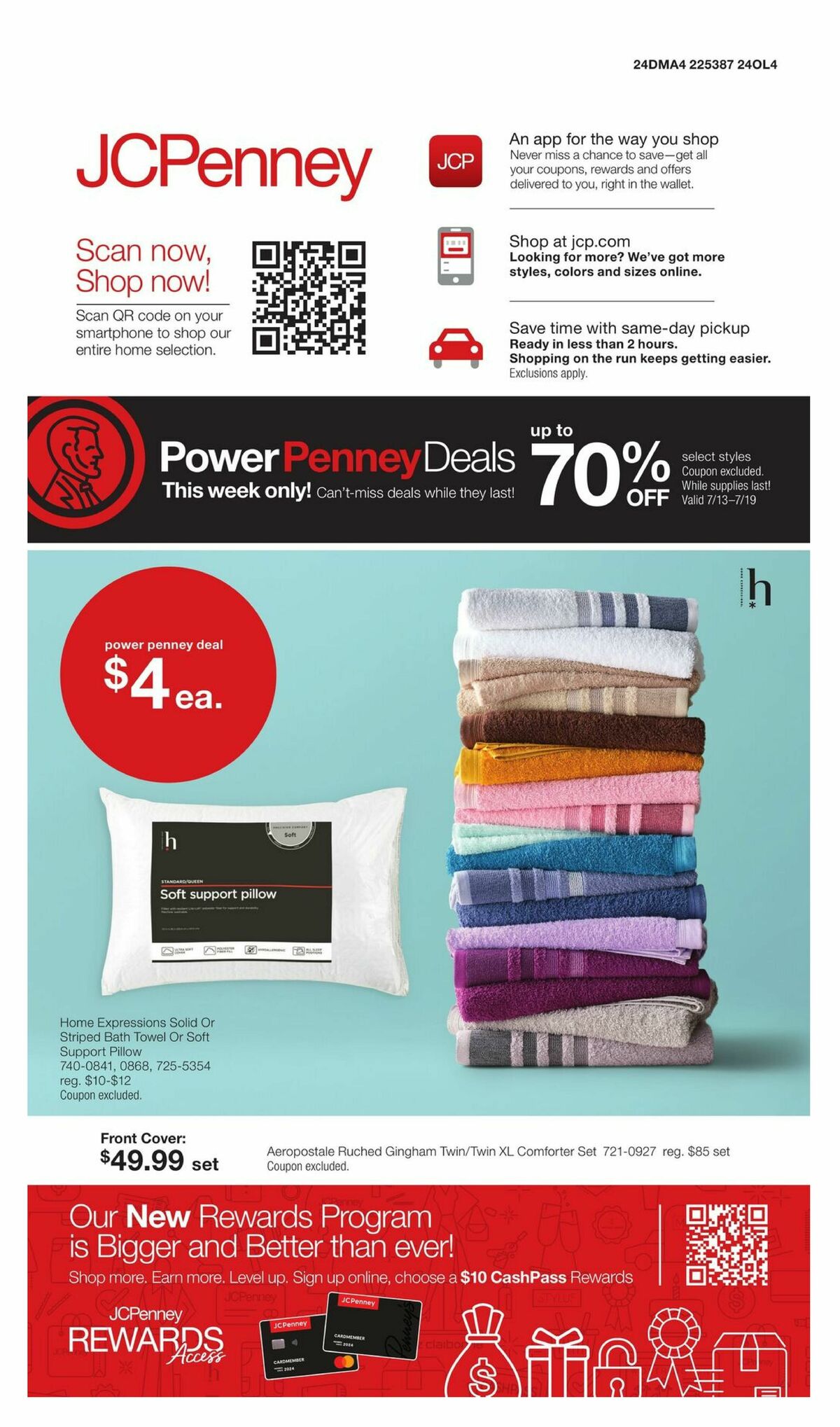 JCPenney Semi-Annual Home Sale Weekly Ad from July 13