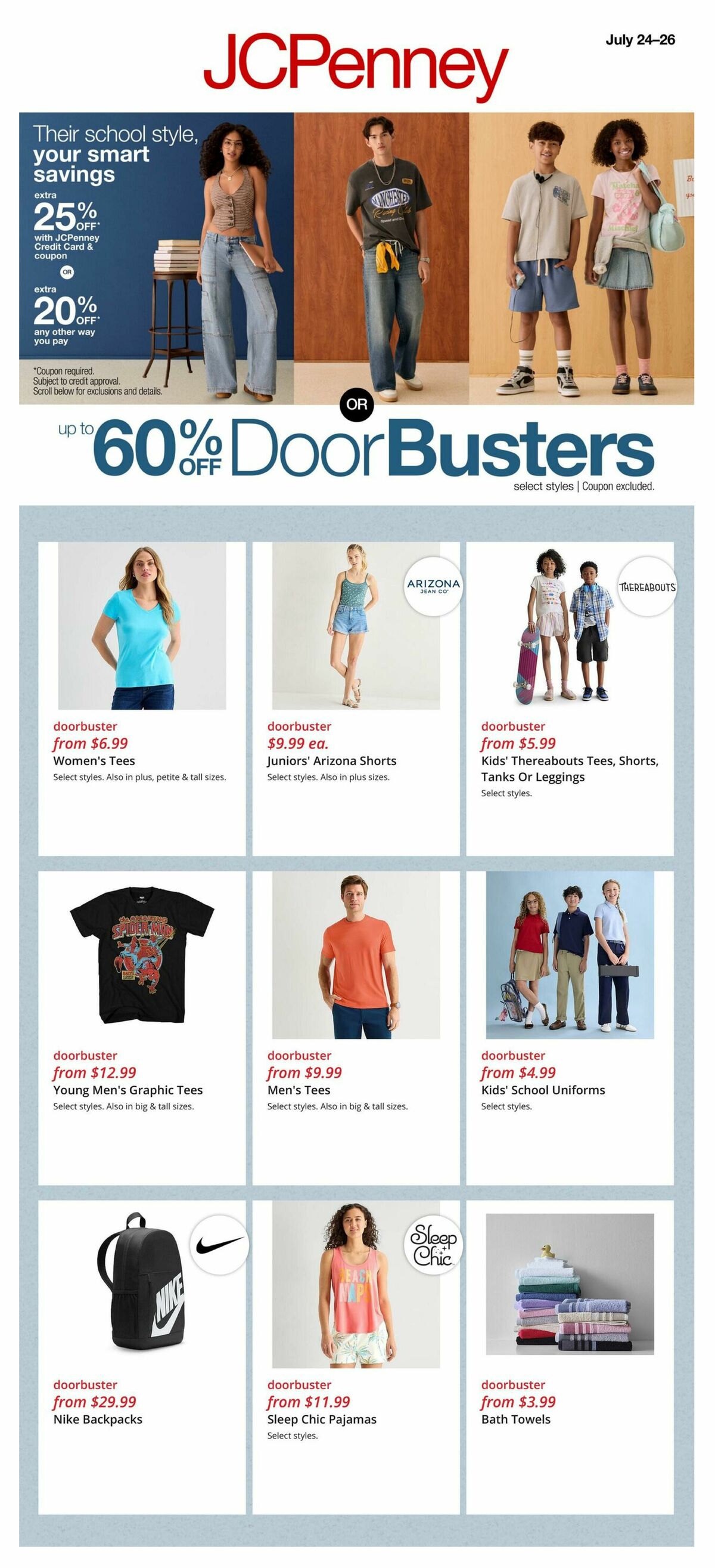 JCPenney Weekly Ad from July 24