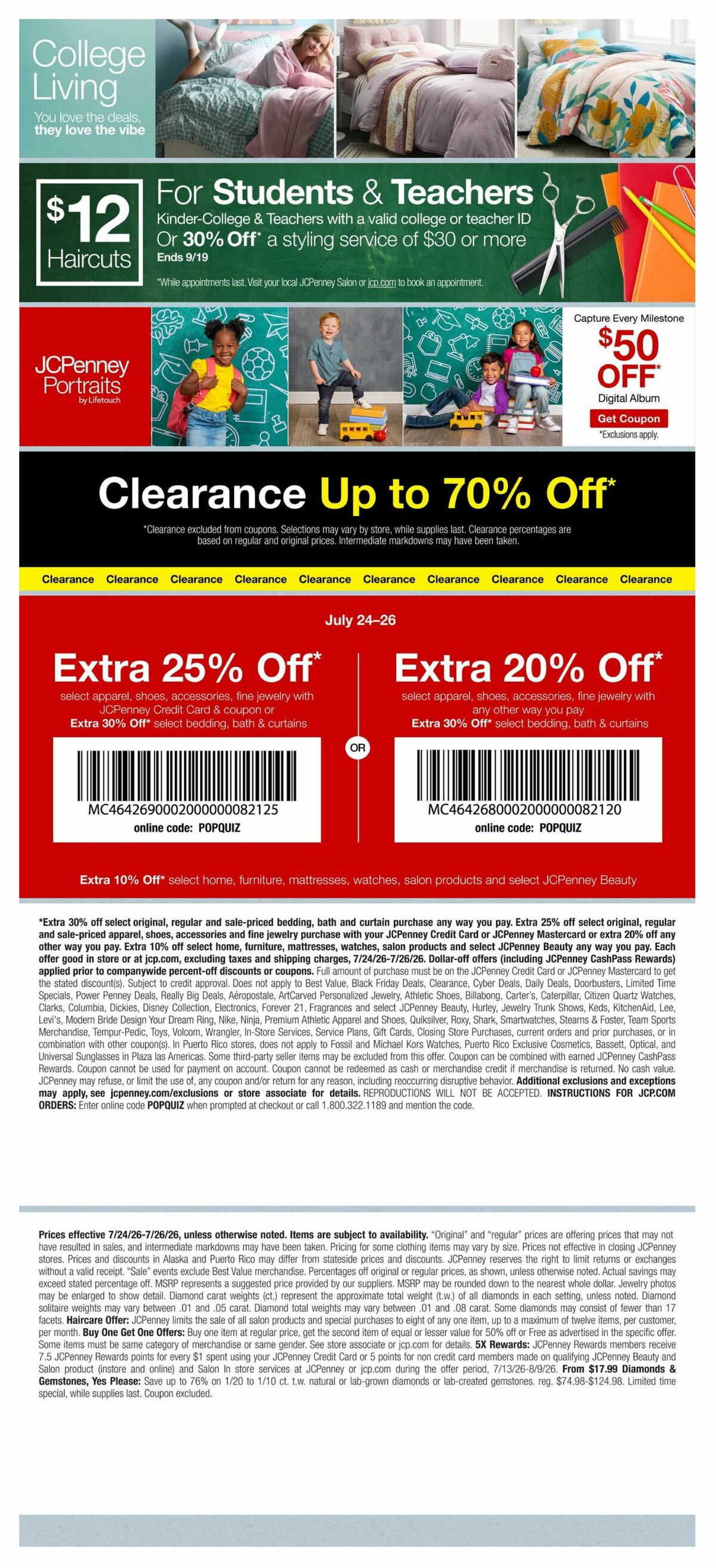 JCPenney Weekly Ad from July 24