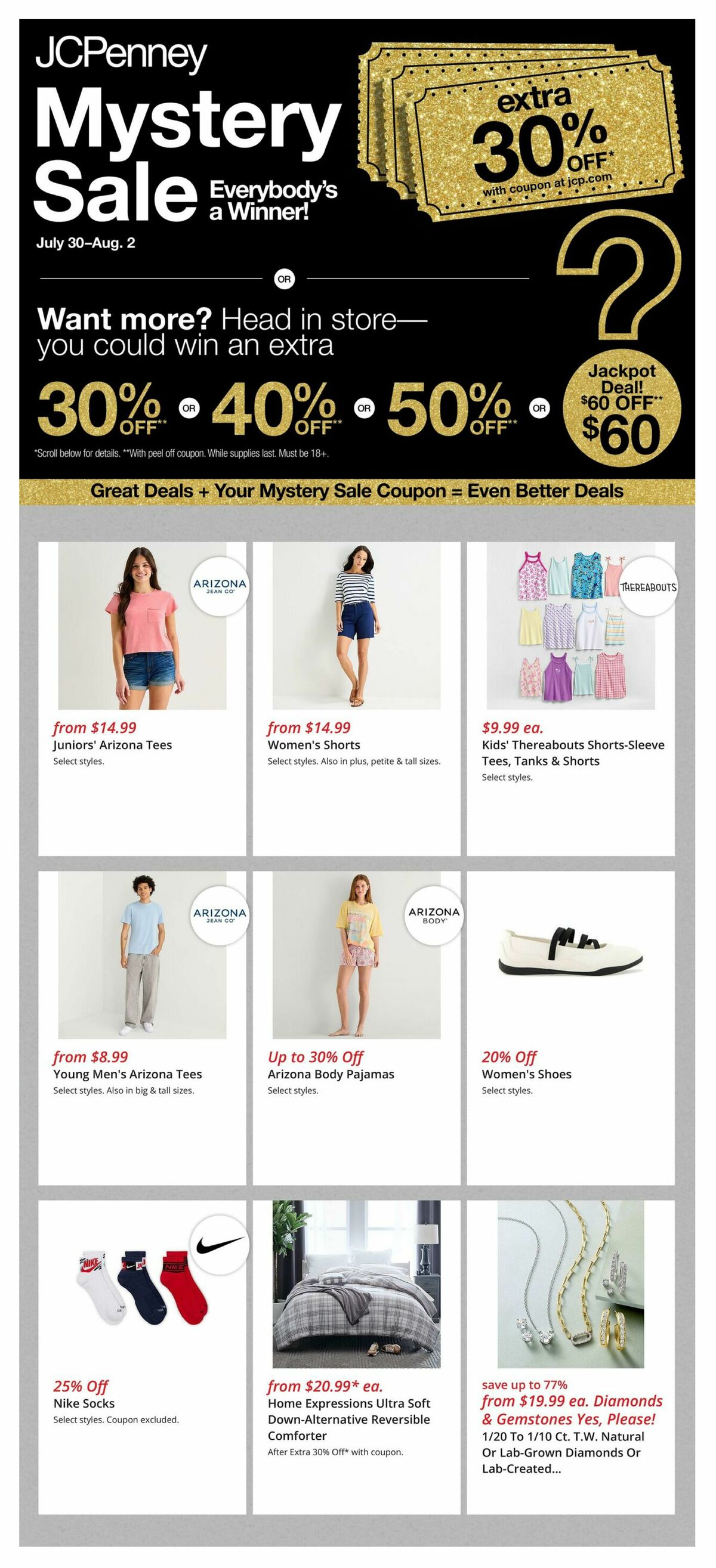 JCPenney Weekly Ad from July 30