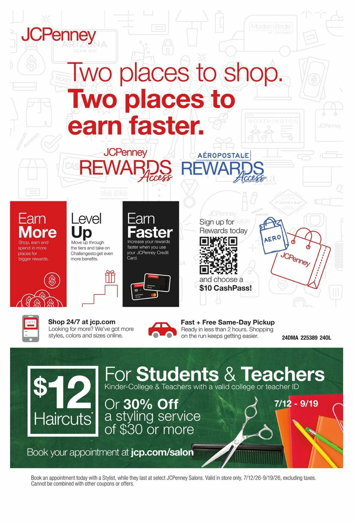 JCPenney Back to Routine Digest Weekly Ad from August 3