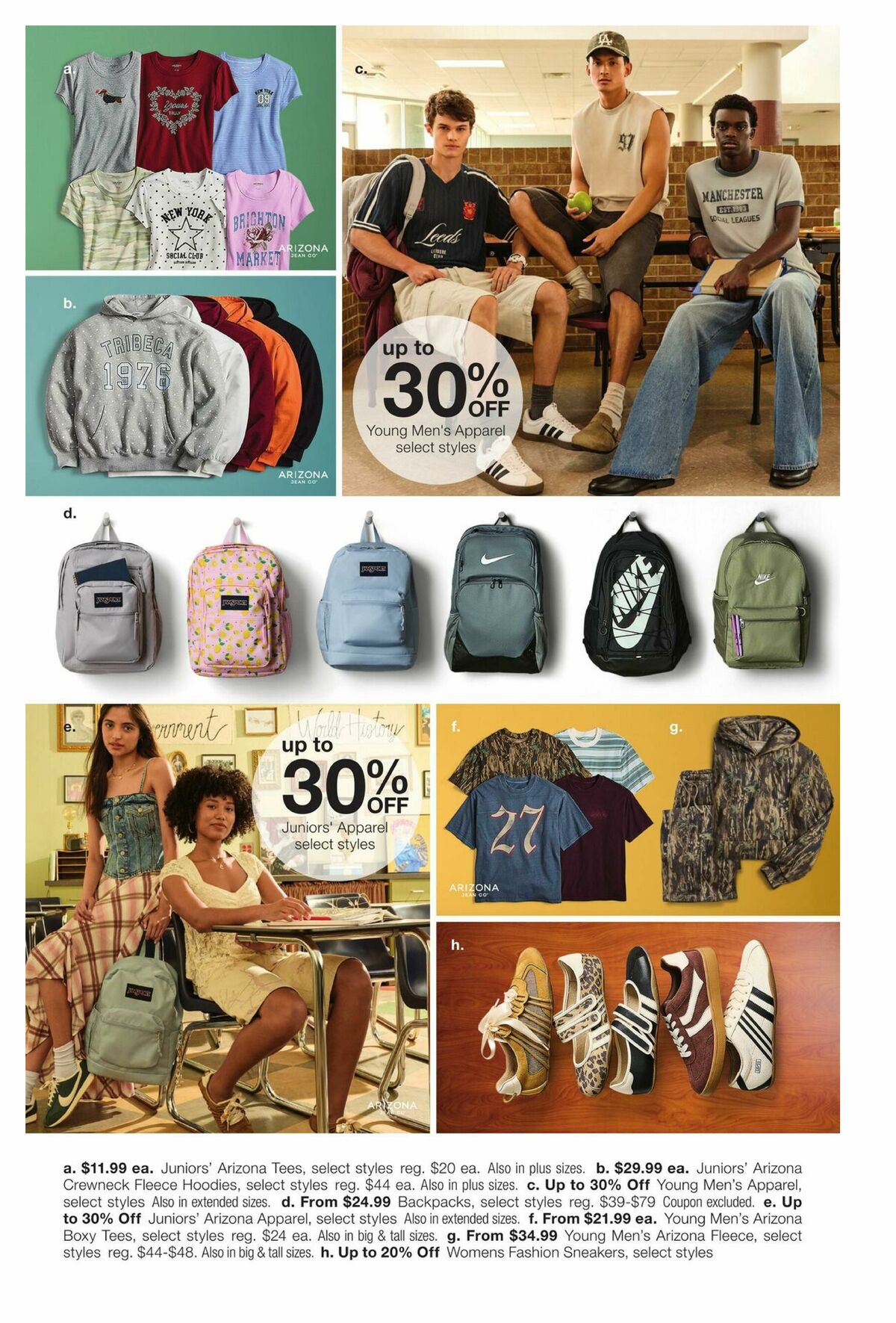 JCPenney Back to Routine Digest Weekly Ad from August 3