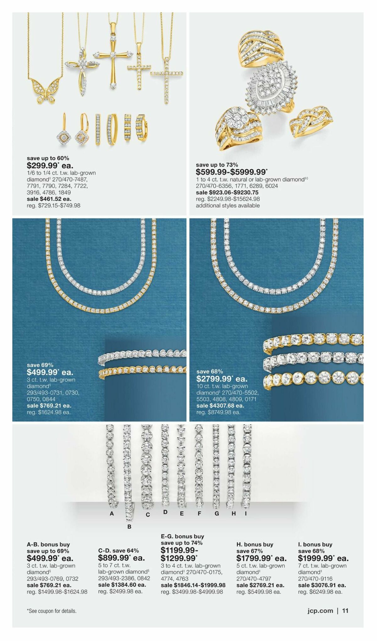 JCPenney Semi-Annual Jewelry Sale Weekly Ad from July 13