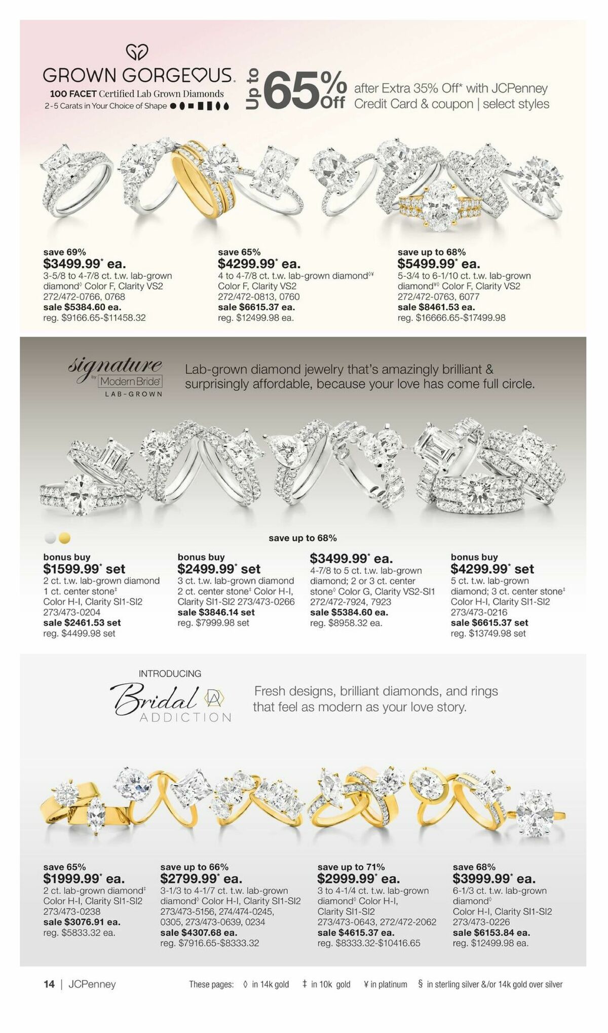 JCPenney Semi-Annual Jewelry Sale Weekly Ad from July 13