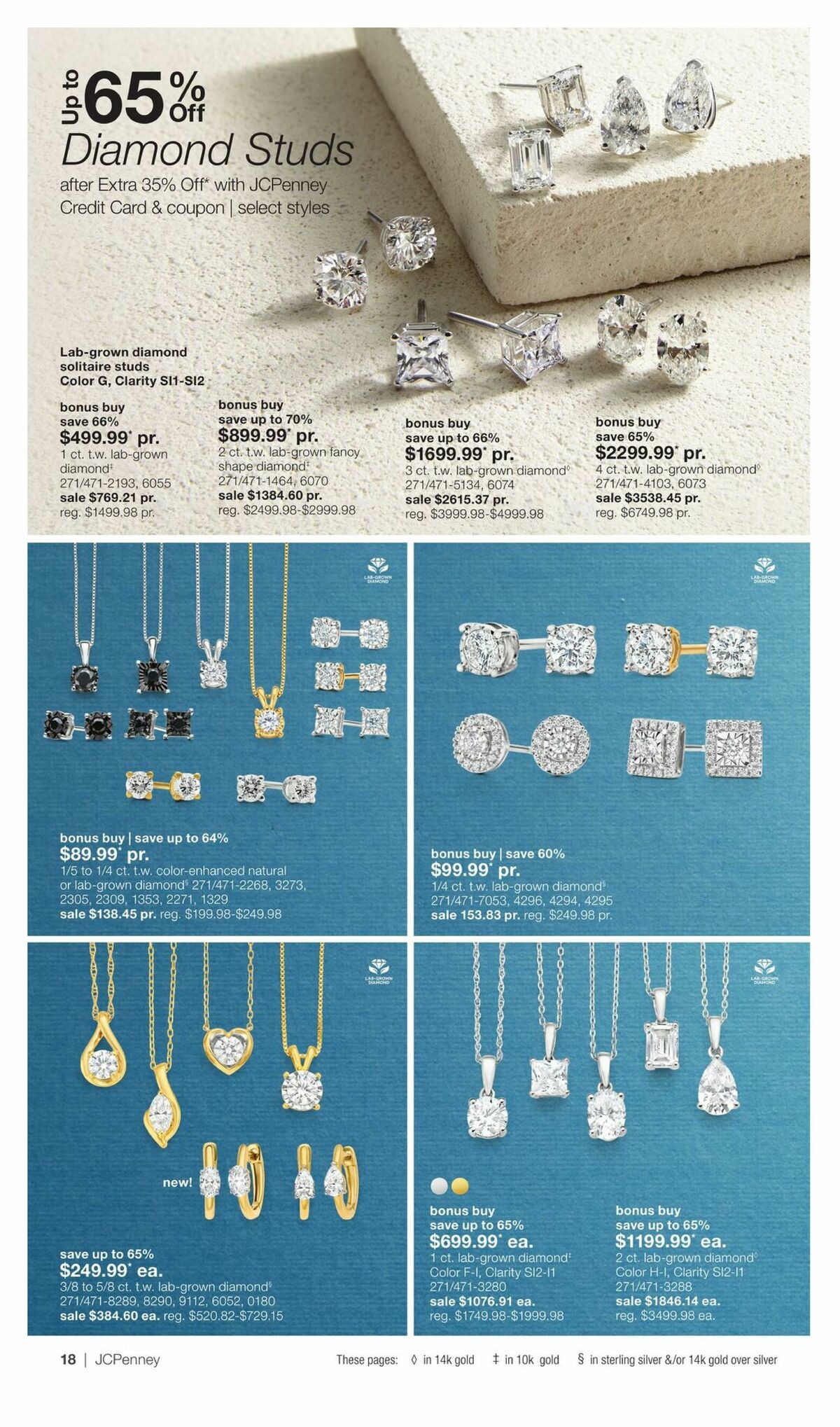JCPenney Semi-Annual Jewelry Sale Weekly Ad from July 13