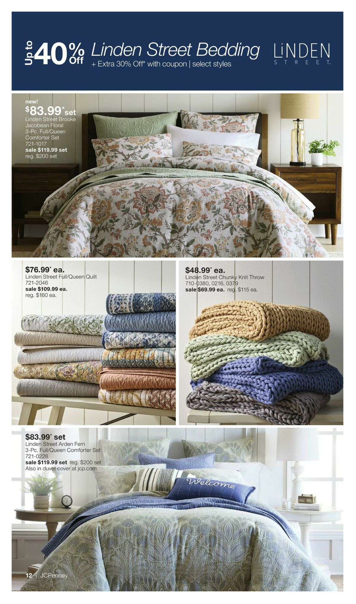 JCPenney Labor Day Home Sale Weekly Ad from August 18