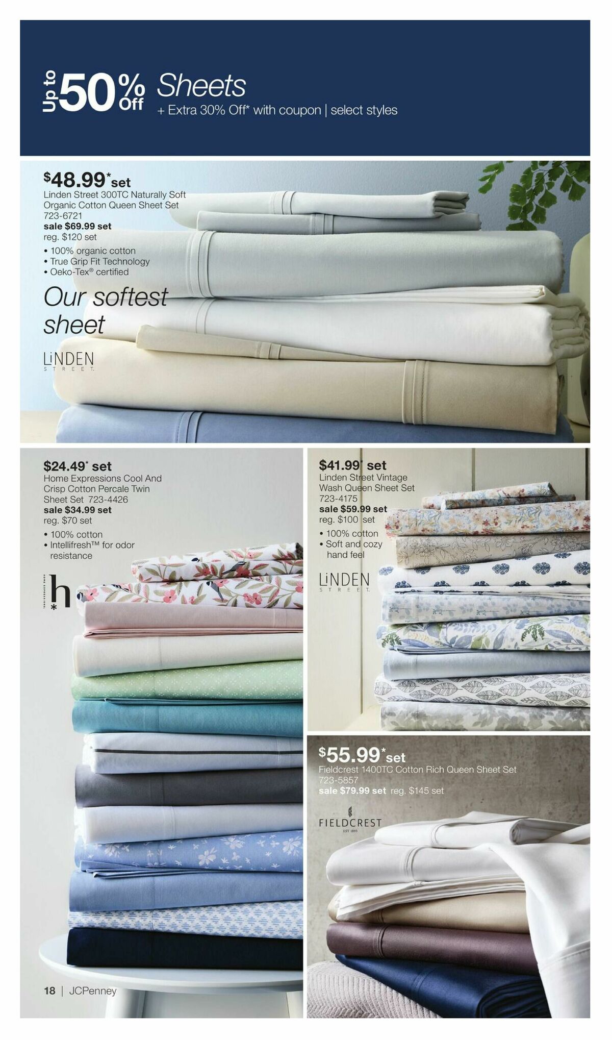 JCPenney Labor Day Home Sale Weekly Ad from August 18