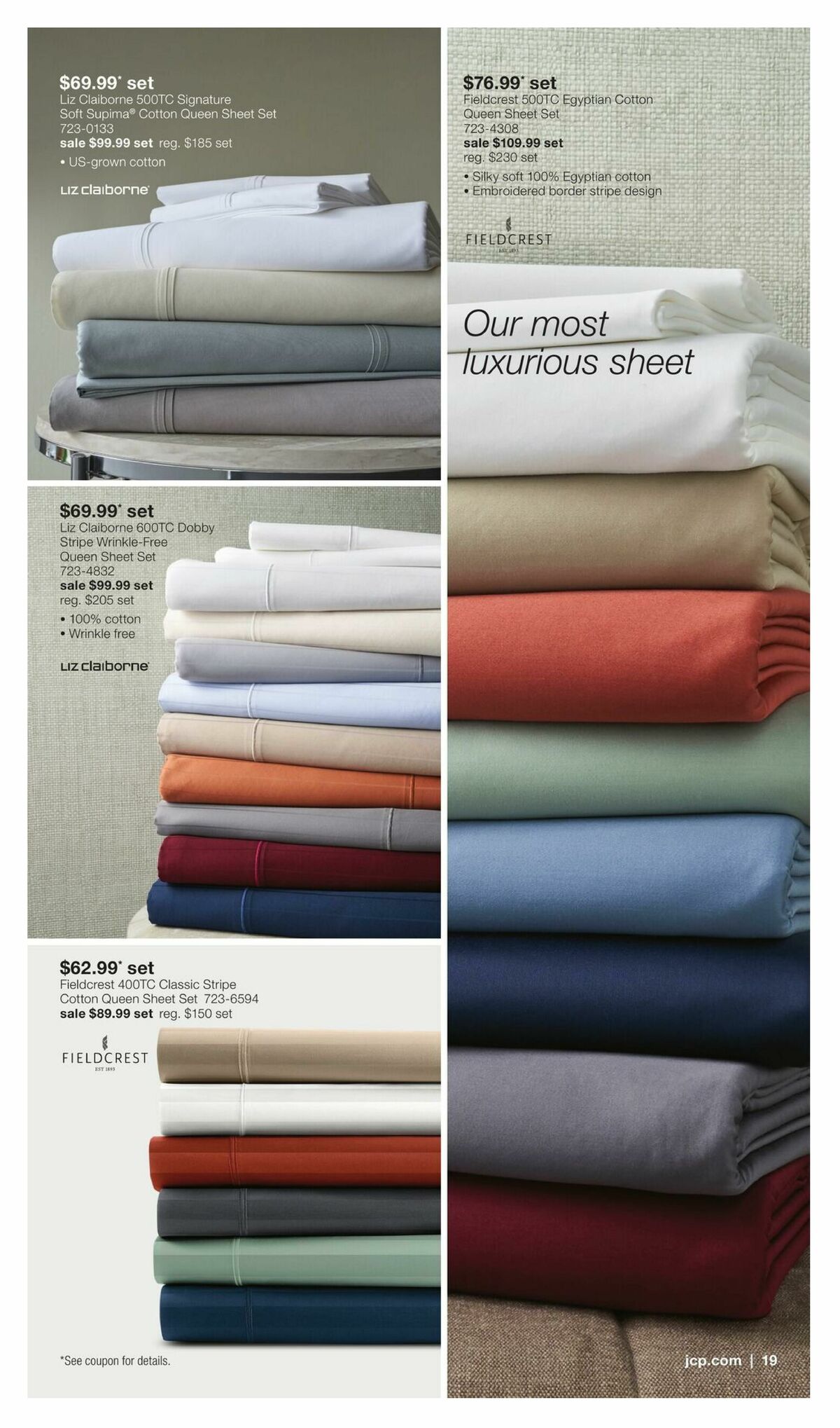 JCPenney Labor Day Home Sale Weekly Ad from August 18