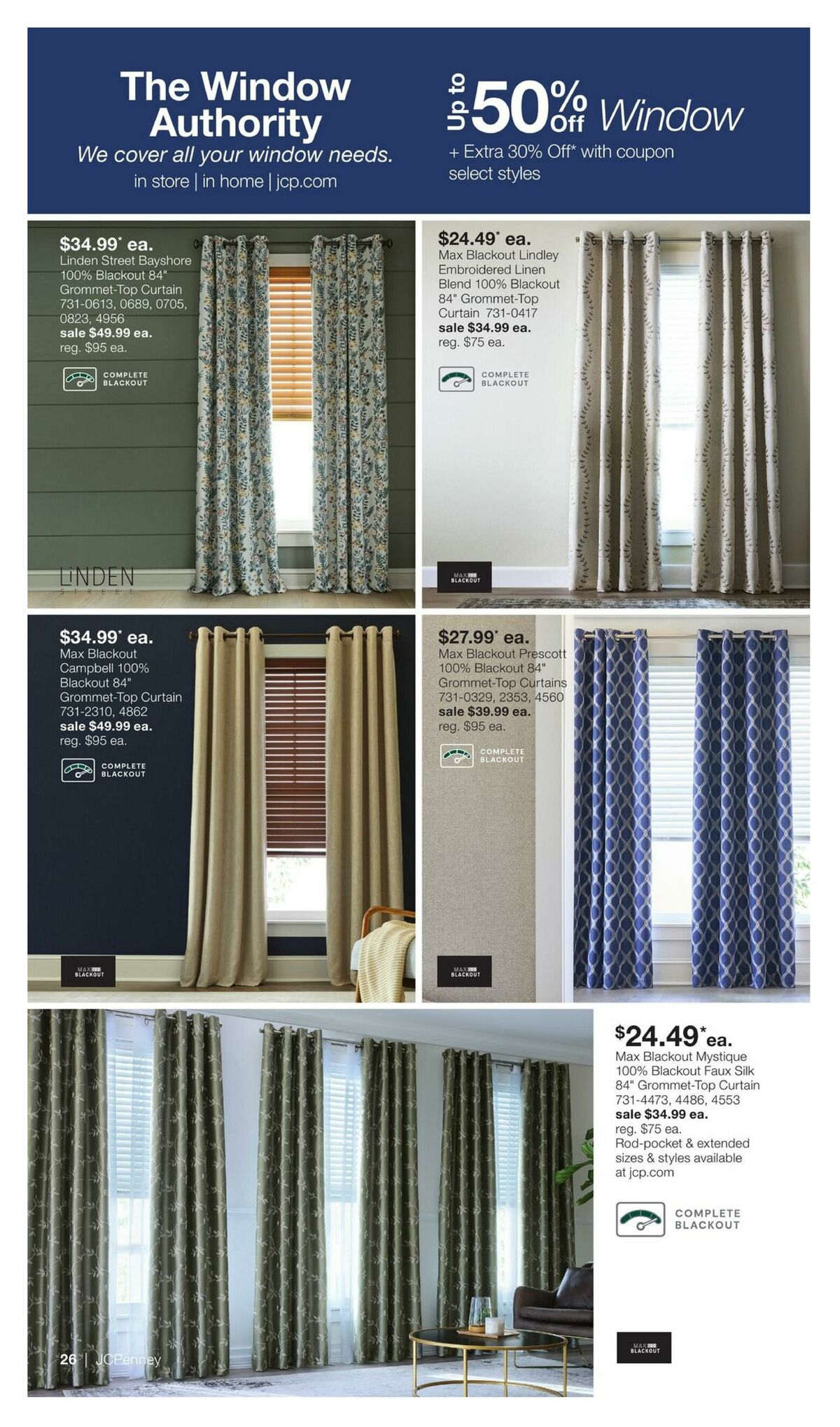 JCPenney Labor Day Home Sale Weekly Ad from August 18
