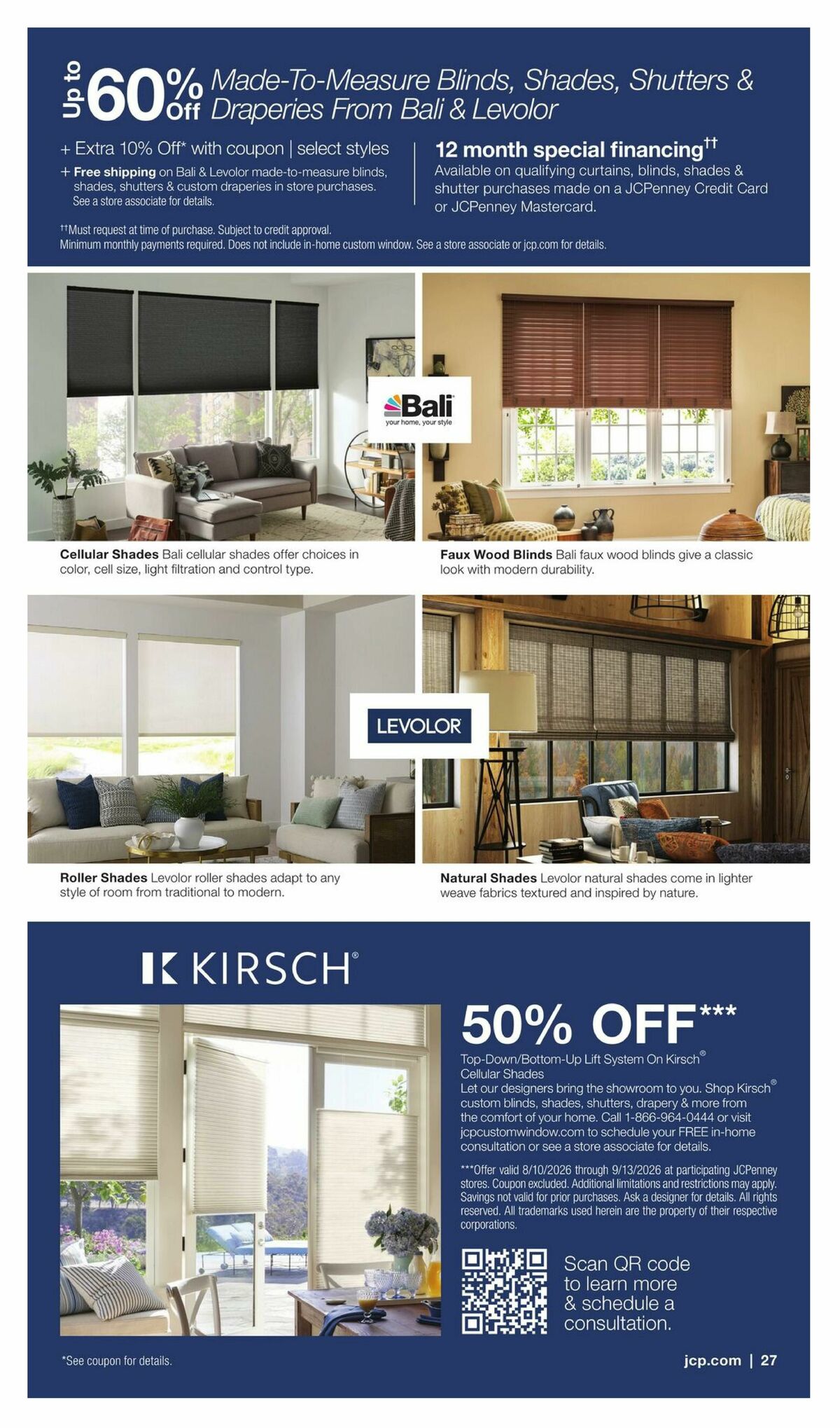 JCPenney Labor Day Home Sale Weekly Ad from August 18