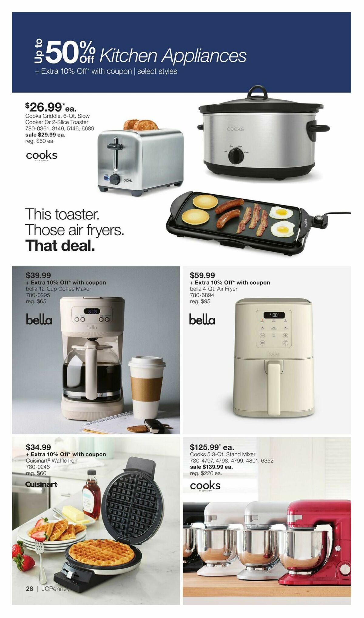 JCPenney Labor Day Home Sale Weekly Ad from August 18