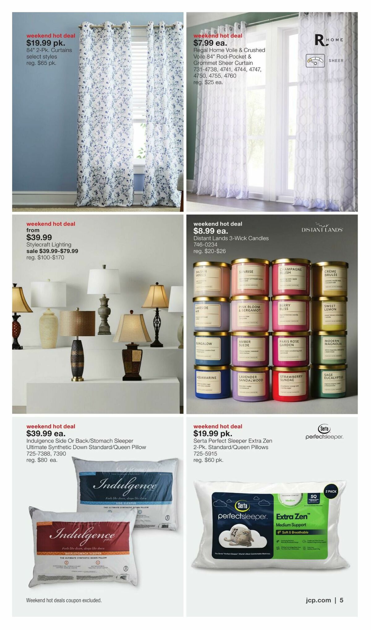 JCPenney Labor Day Home Sale Weekly Ad from August 18