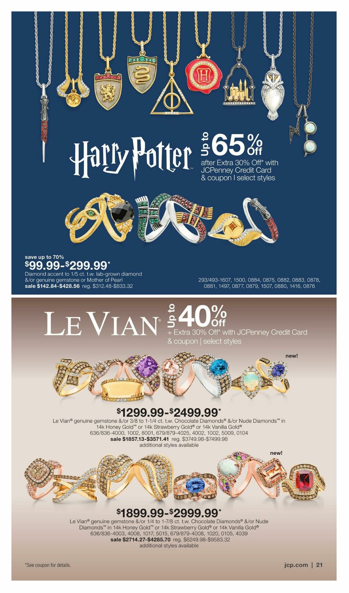 JCPenney Billion Dollar Jewelry Sale Weekly Ad from September 3