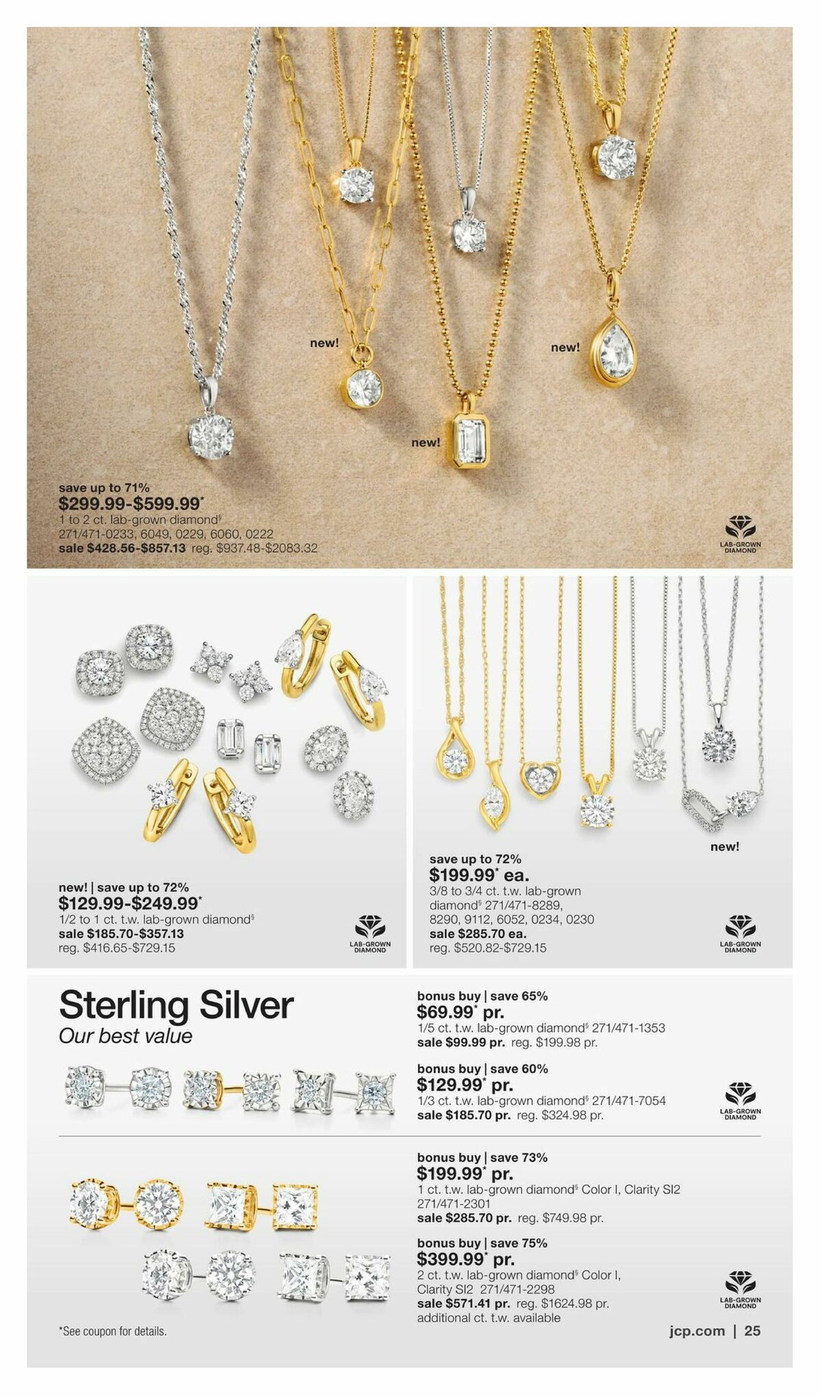 JCPenney Billion Dollar Jewelry Sale Weekly Ad from September 3
