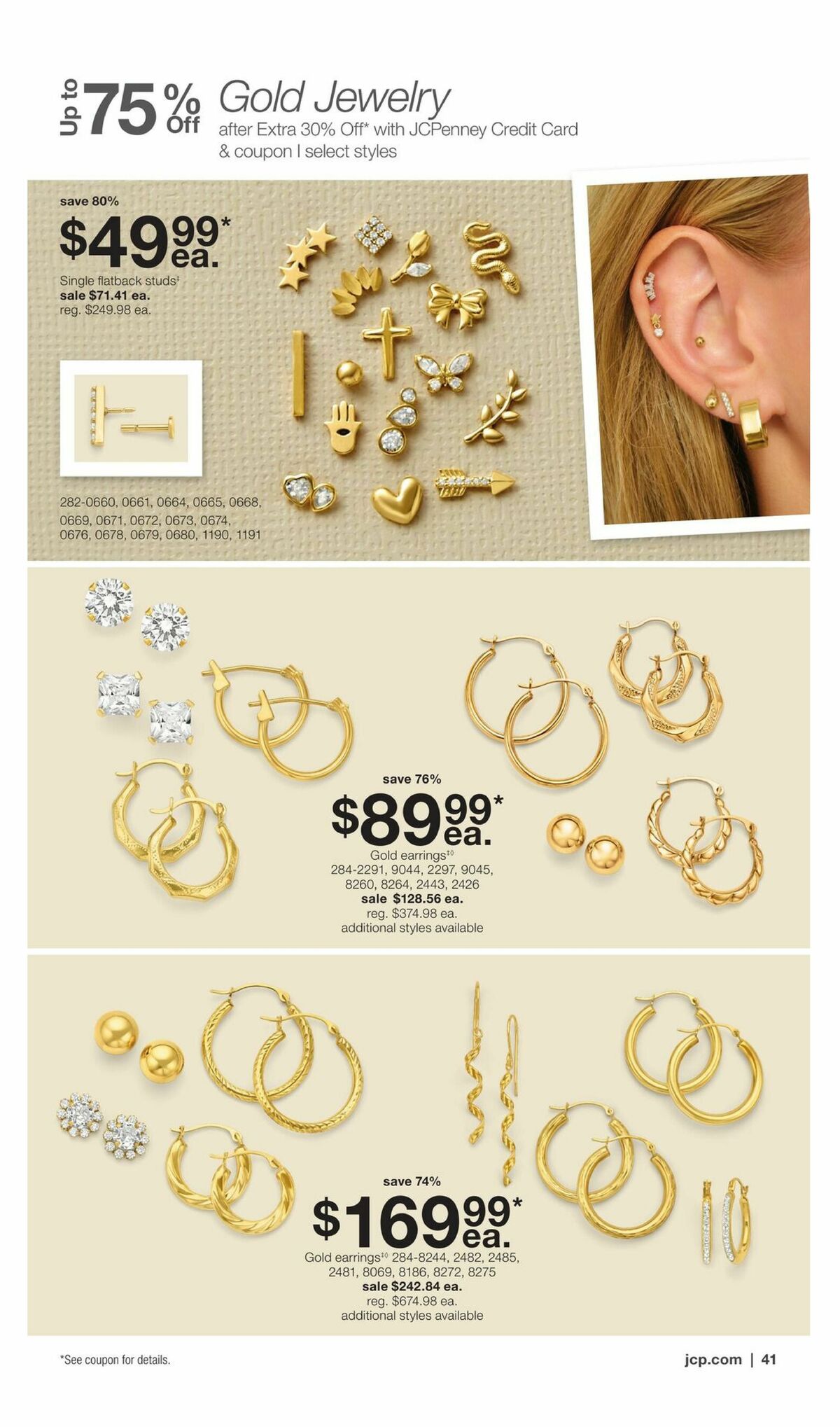 JCPenney Billion Dollar Jewelry Sale Weekly Ad from September 3