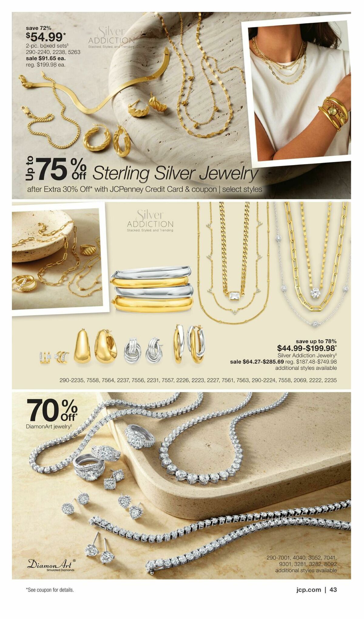 JCPenney Billion Dollar Jewelry Sale Weekly Ad from September 3