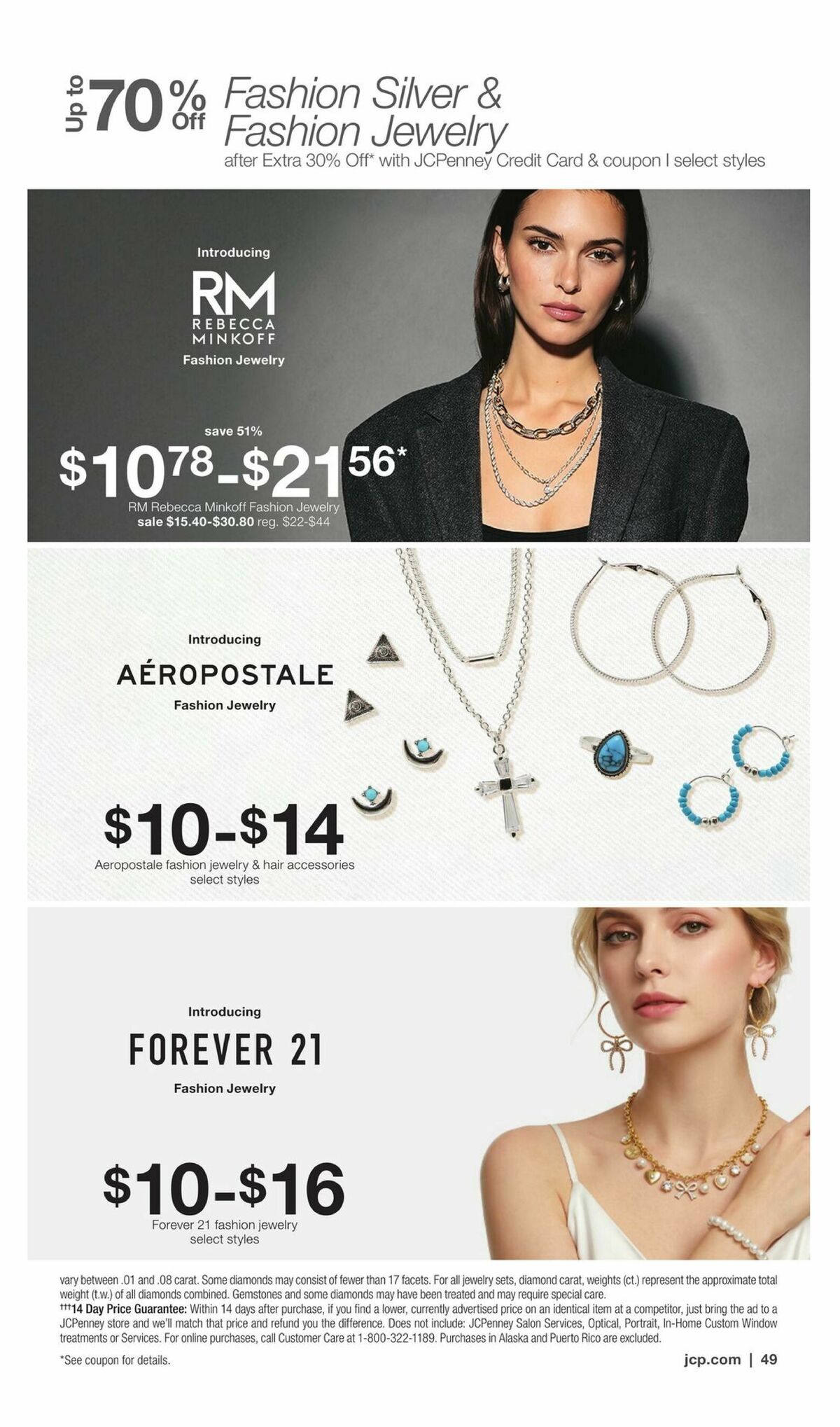 JCPenney Billion Dollar Jewelry Sale Weekly Ad from September 3