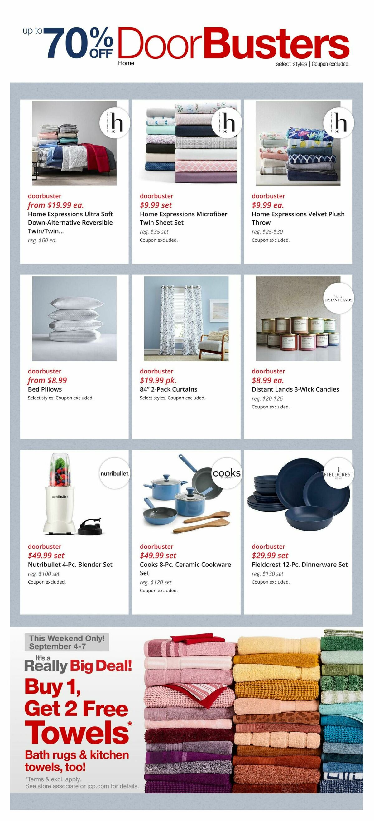 JCPenney Weekly Ad from September 4