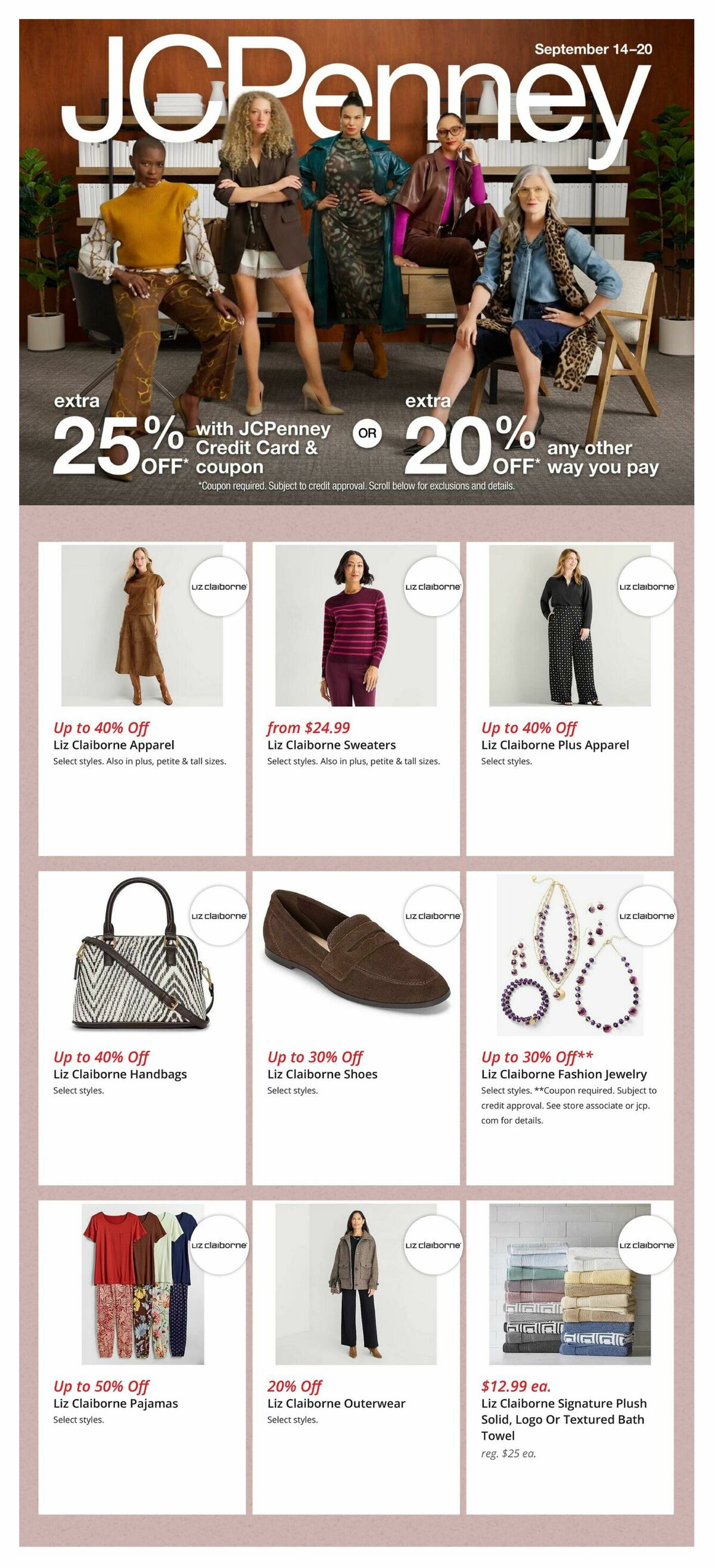 JCPenney Weekly Ad from September 14