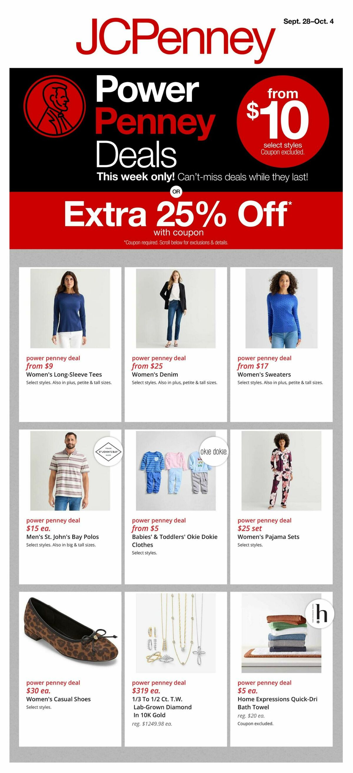 JCPenney Weekly Ad from September 28