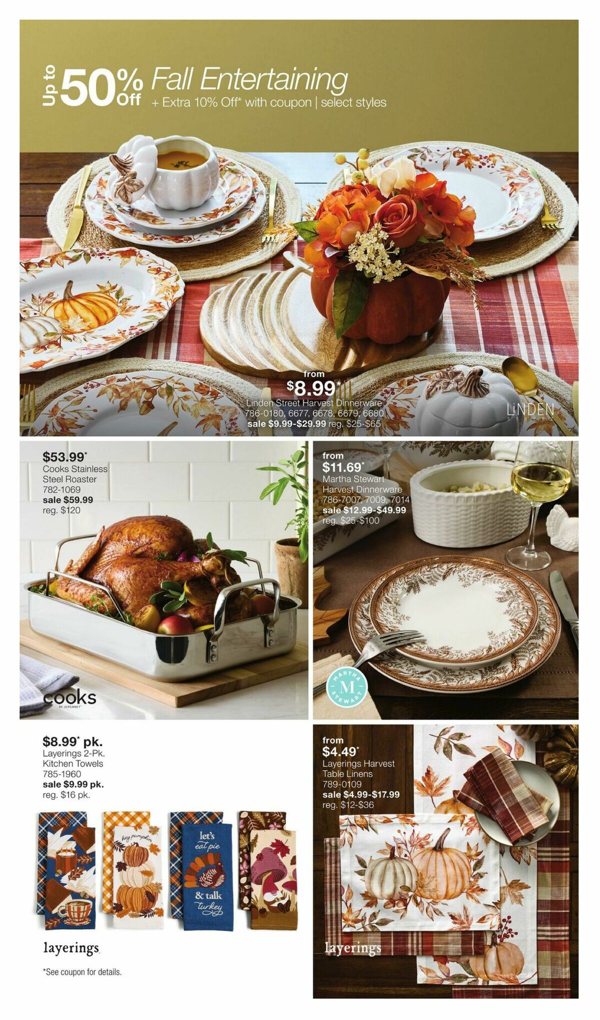 JCPenney Semi-Annual Home Sale Weekly Ad from September 28