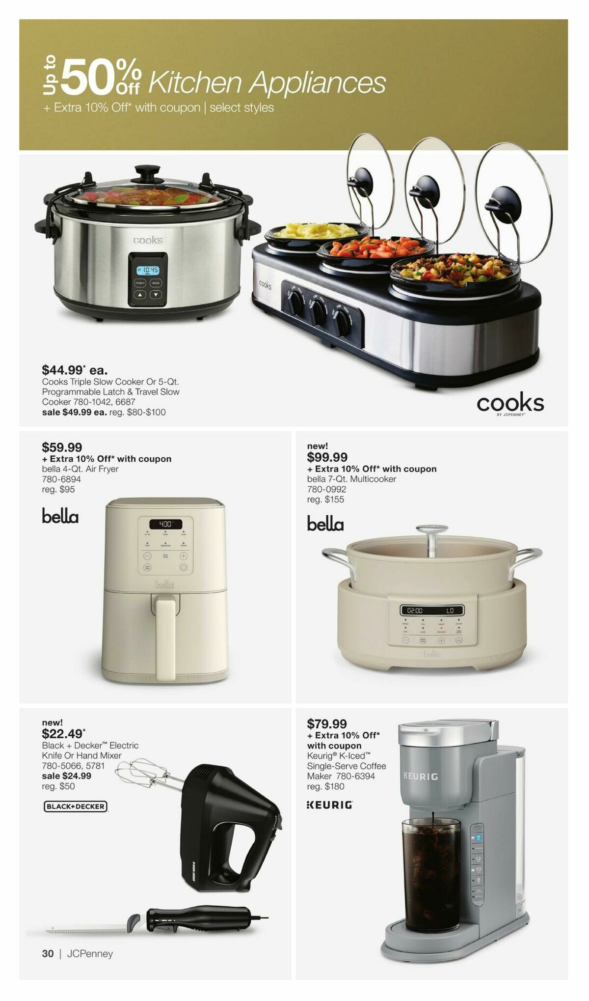 JCPenney Semi-Annual Home Sale Weekly Ad from September 28
