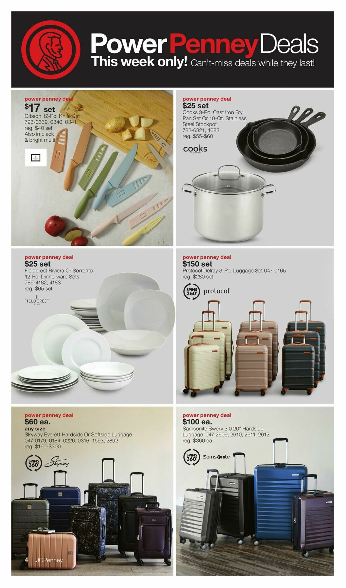 JCPenney Semi-Annual Home Sale Weekly Ad from September 28