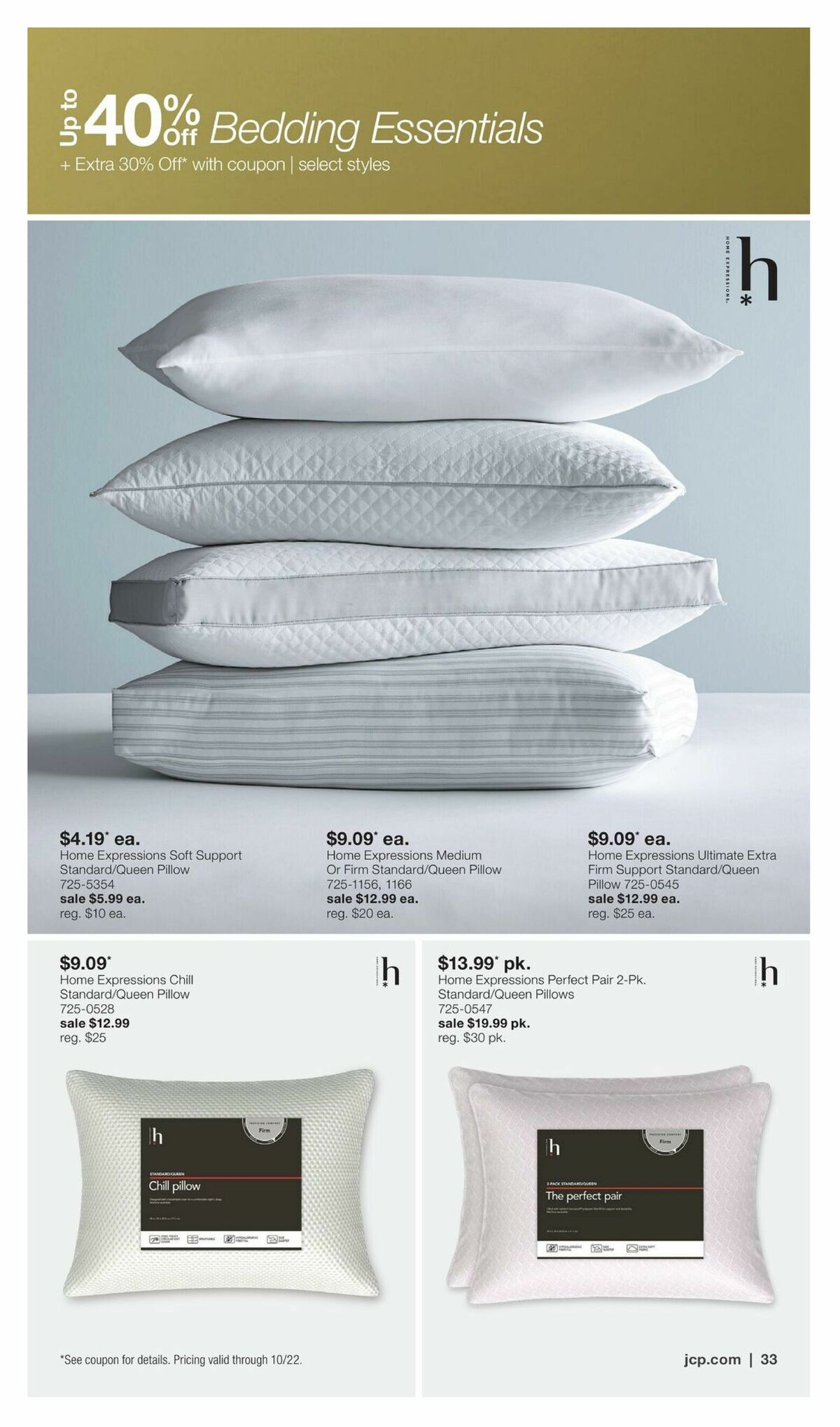 JCPenney Semi-Annual Home Sale Weekly Ad from September 28