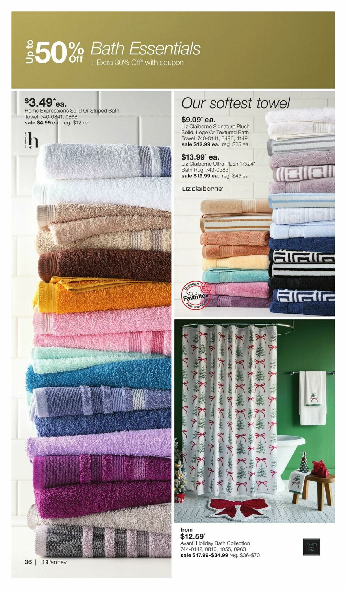 JCPenney Semi-Annual Home Sale Weekly Ad from September 28