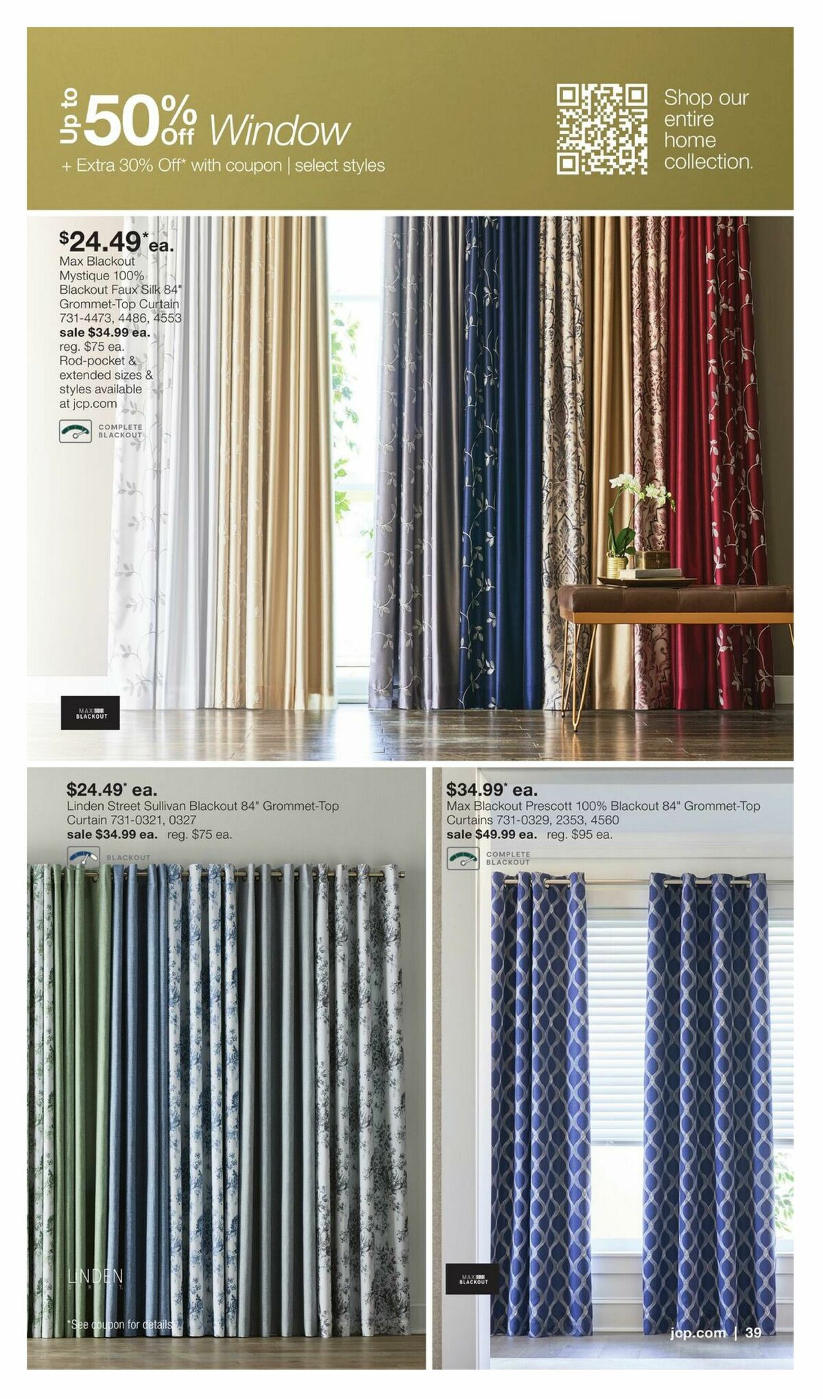 JCPenney Semi-Annual Home Sale Weekly Ad from September 28