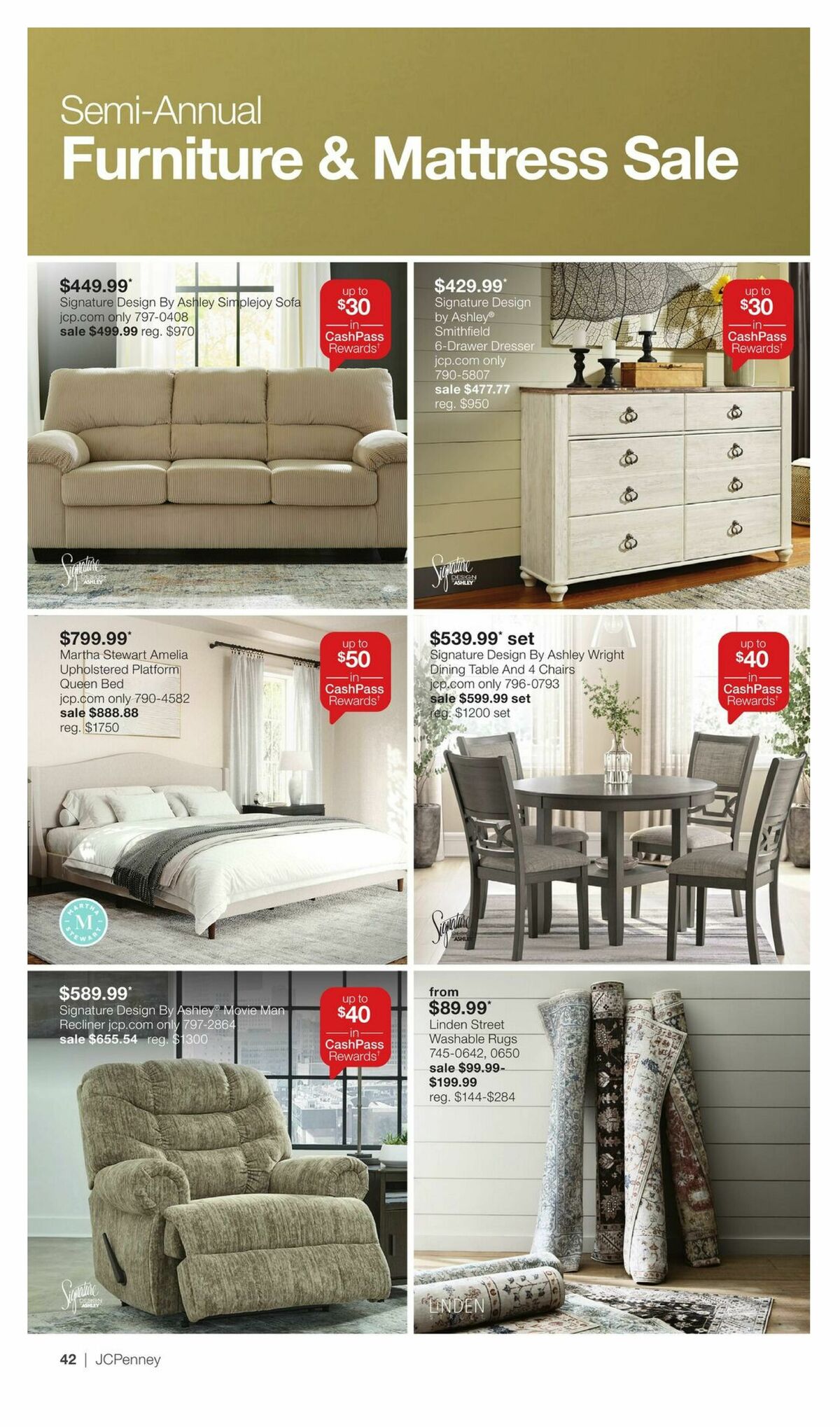 JCPenney Semi-Annual Home Sale Weekly Ad from September 28