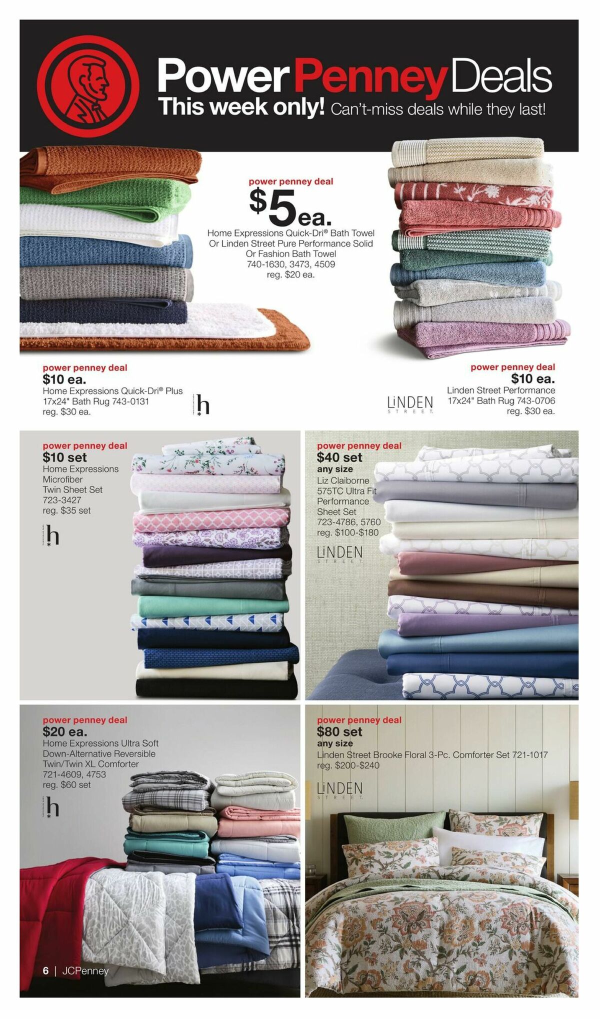 JCPenney Semi-Annual Home Sale Weekly Ad from September 28