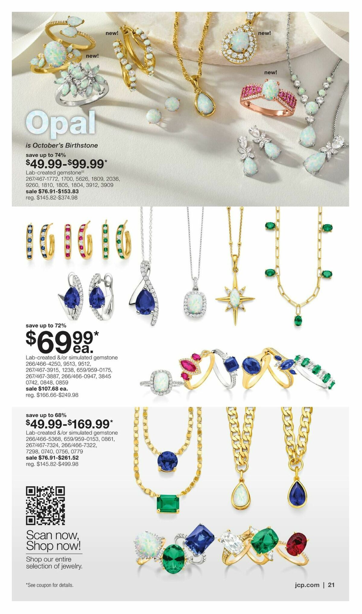 JCPenney Our Biggest Jewelry Sale of the Season Weekly Ad from September 28