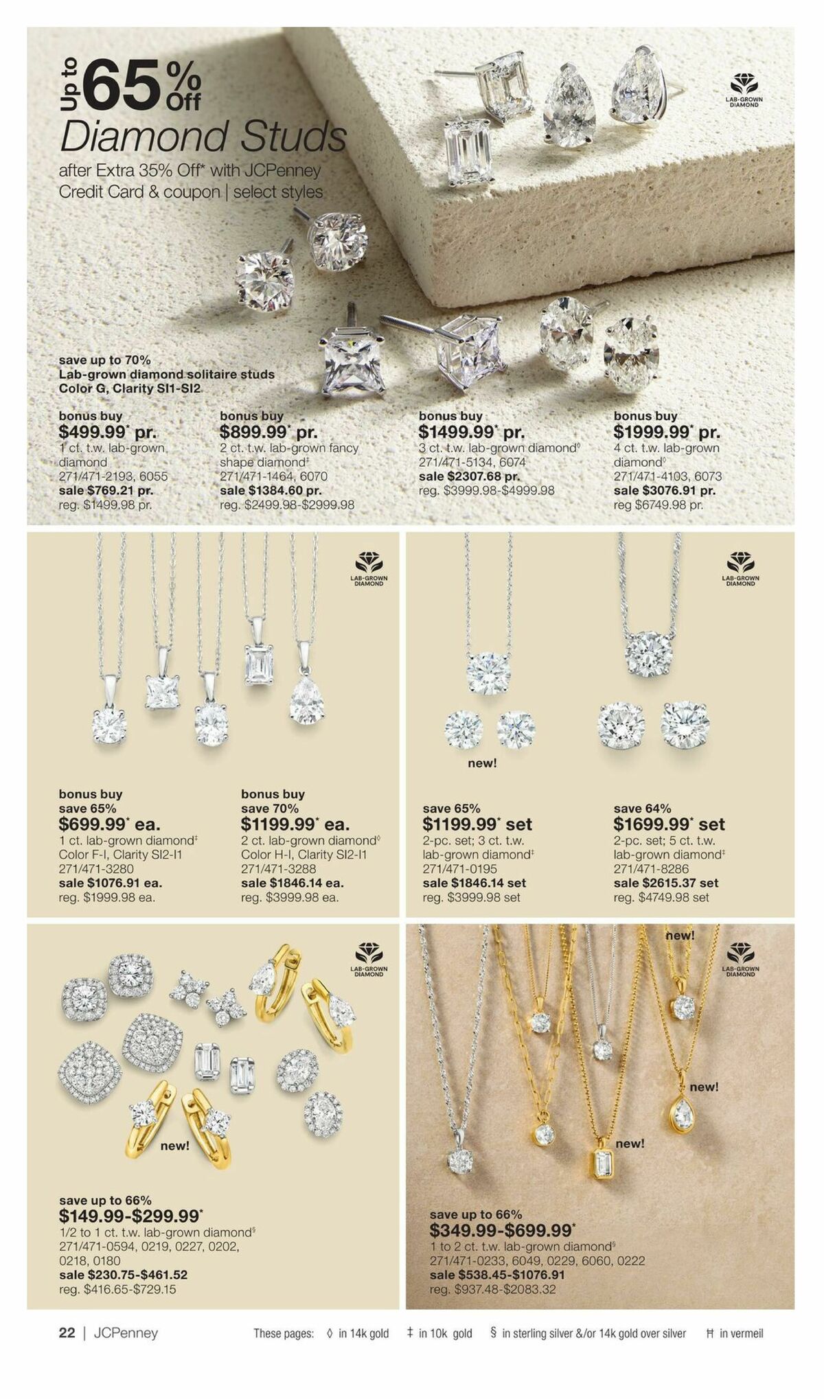 JCPenney Our Biggest Jewelry Sale of the Season Weekly Ad from September 28