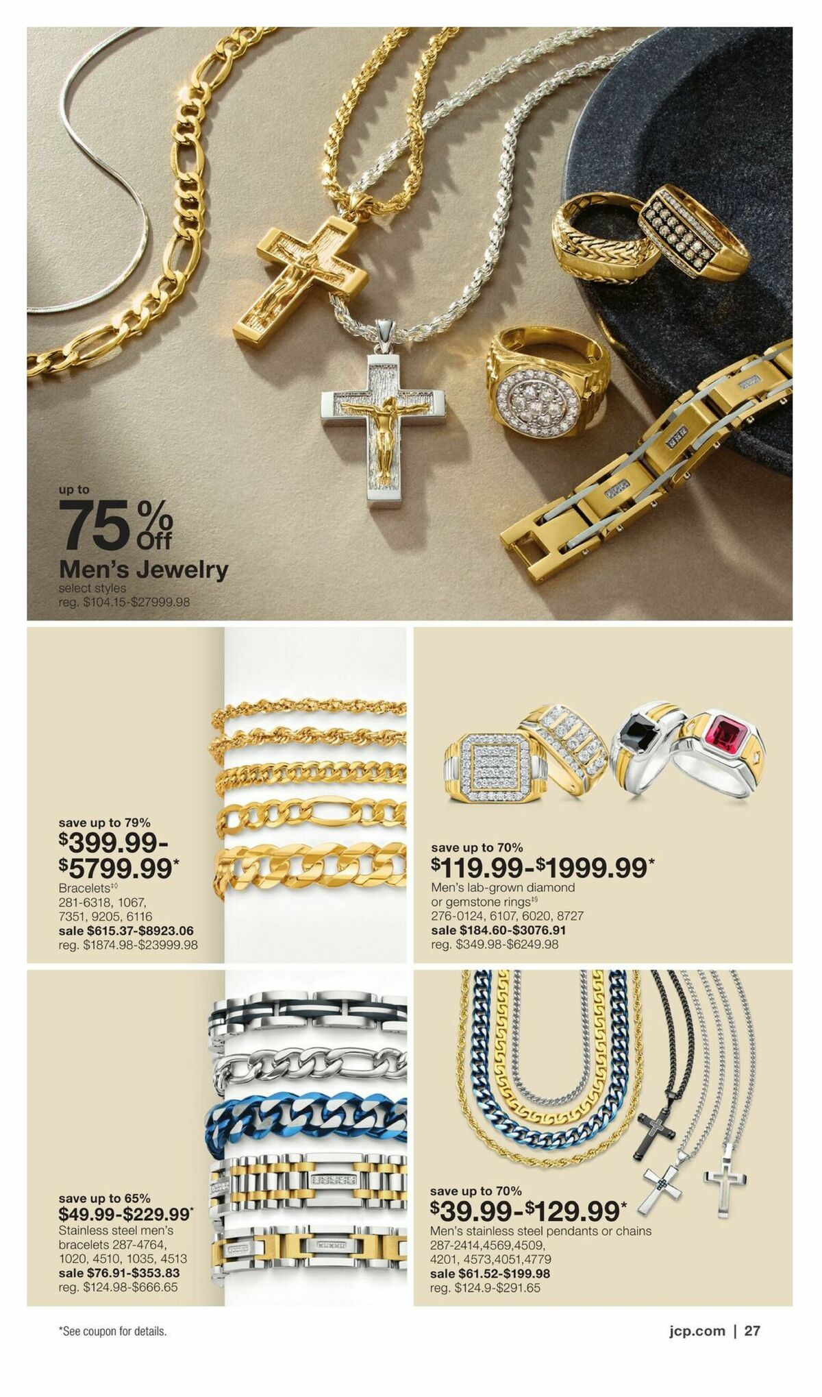 JCPenney Our Biggest Jewelry Sale of the Season Weekly Ad from September 28