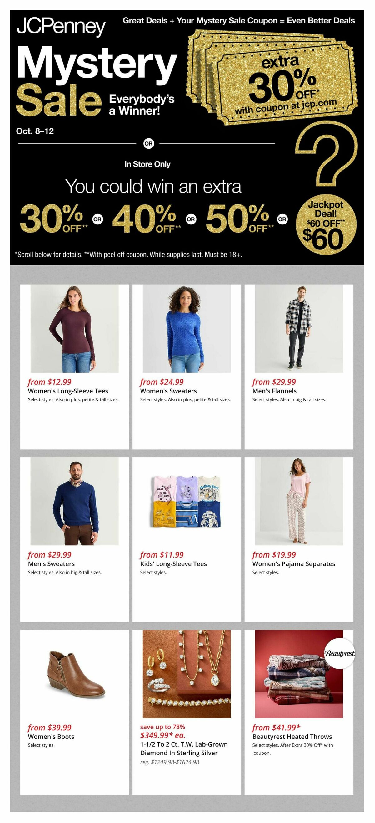 JCPenney Weekly Ad from October 8