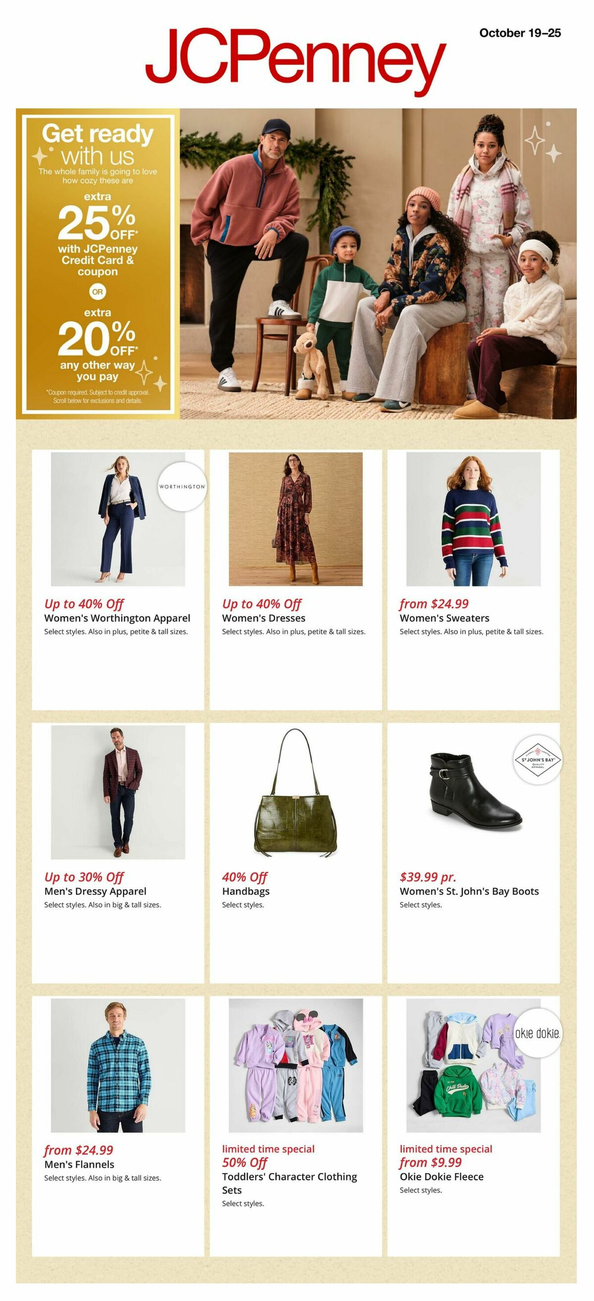 JCPenney Weekly Ad from October 19